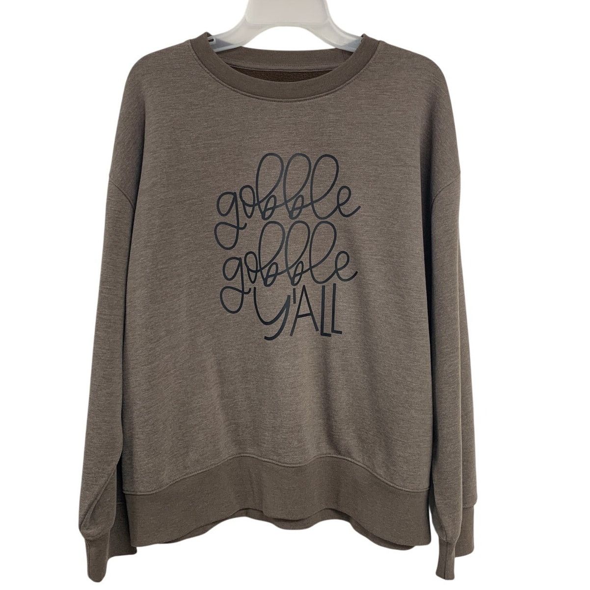 American Eagle Outfitters New Hand Printed Mens Med Brown Fall Long Sleeve Sweatshirt Size US M / EU 48-50 / 2 - 1 Thumbnail