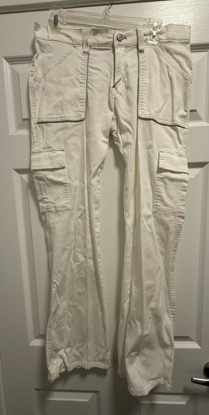 Other Blue Asphalt White Cargo Jeans Women’s Pants Size 9 Size 30" / US 8 / IT 44 - 1 Thumbnail