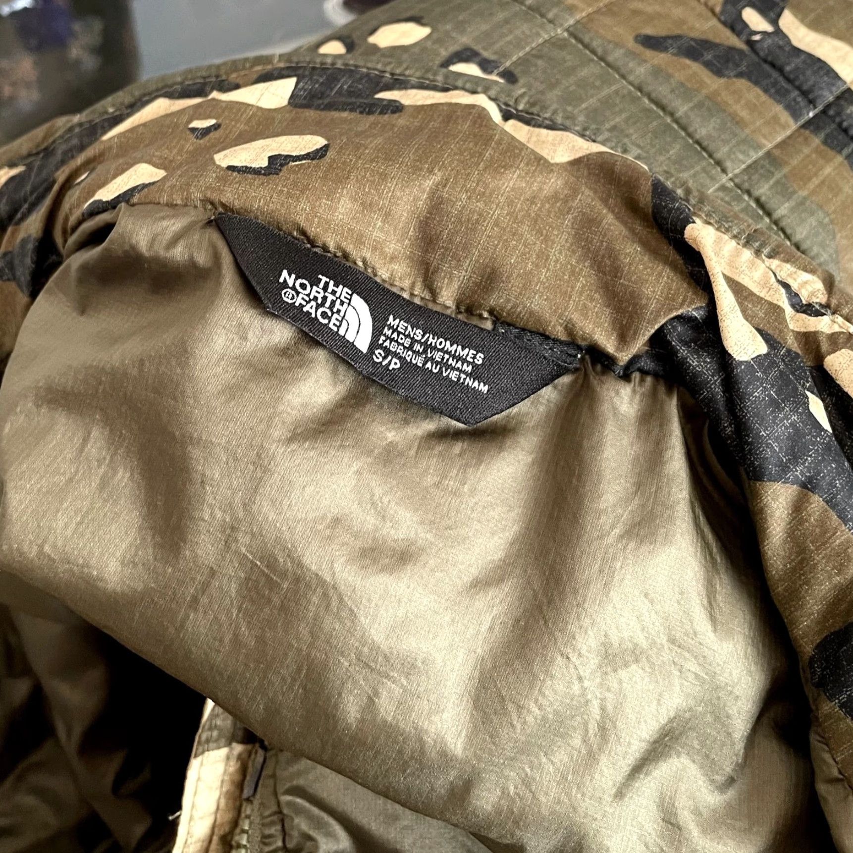 The North Face VINTAGE? No, it's not vintage. The North Face ThermoBall Trekker Jacket Woodchip Camo Size S Customized Size US S / EU 44-46 / 1 - 6 Thumbnail