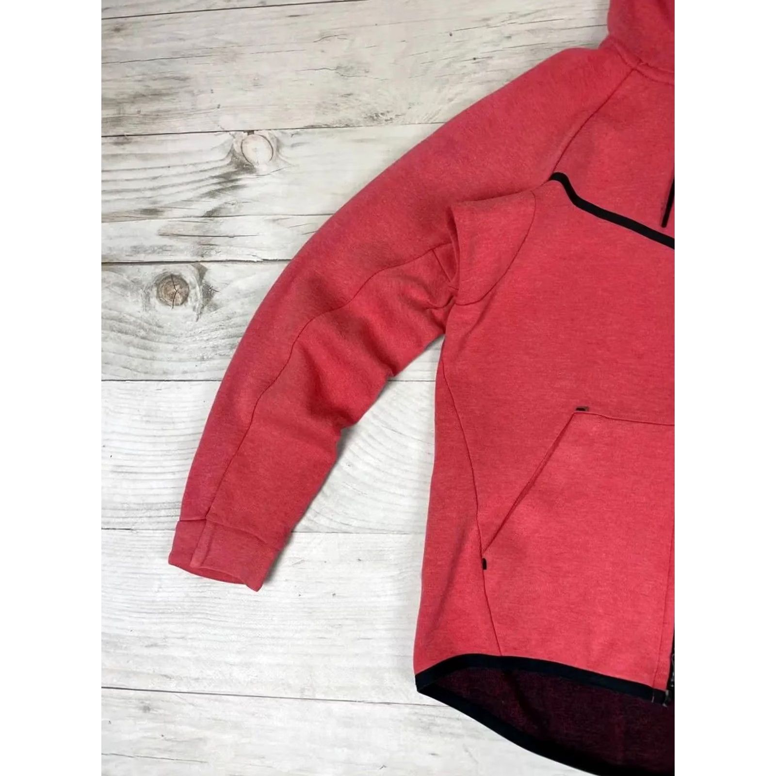 Nike Nike Tech Fleece Hoodie Men XS Red Size US XS / EU 42 / 0 - 3 Thumbnail