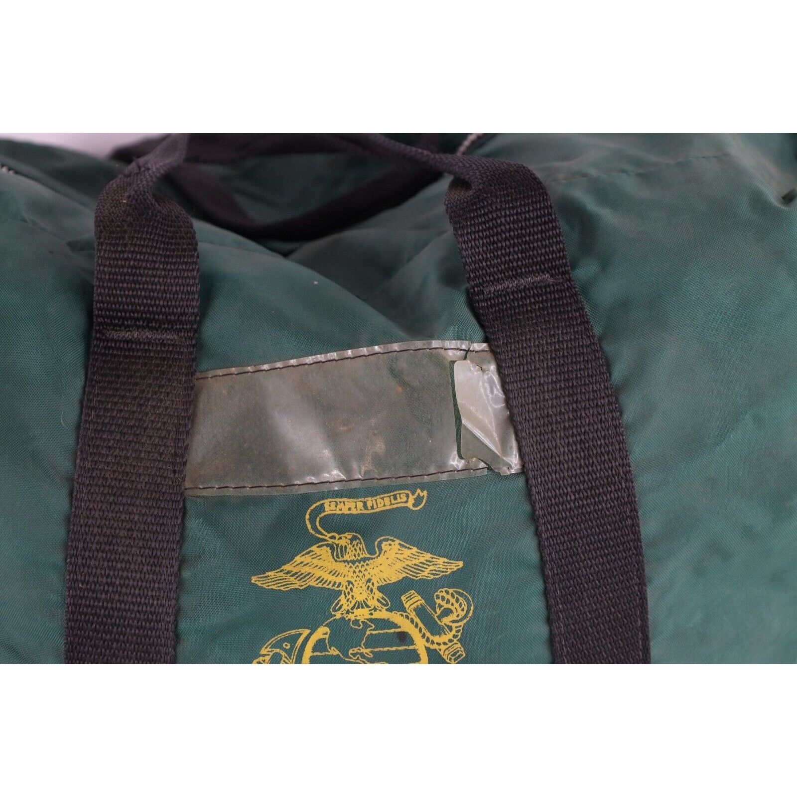 Vintage Vintage 70s 80s Distressed USMC Marines Handled Duffel Bag Size ONE SIZE - 3 Thumbnail