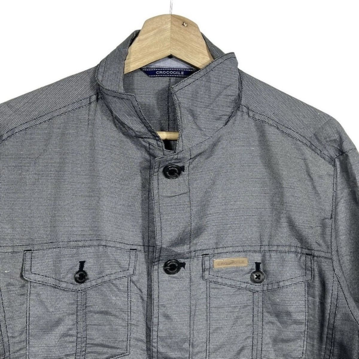 Lacoste Crocodile jacket nice desing Size US L / EU 52-54 / 3 - 3 Thumbnail