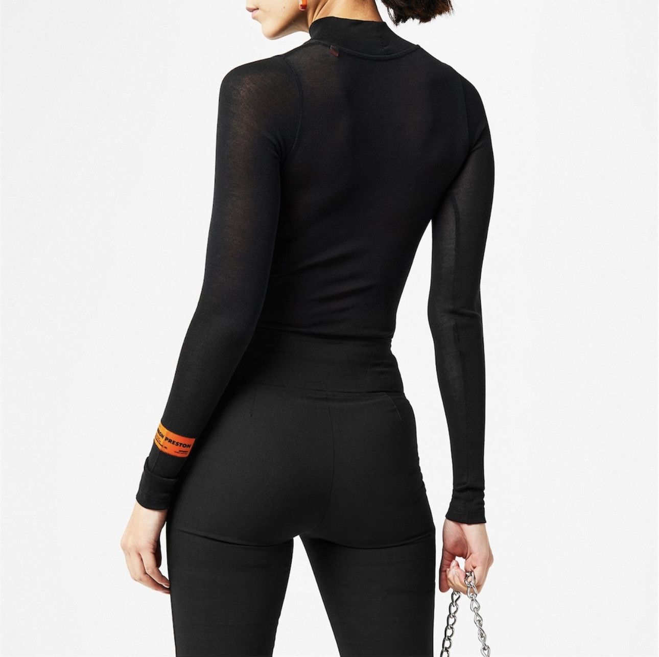 Heron Preston Heron Preston “Style” semi sheer bodysuit Size XS / US 0-2 / IT 36-38 - 2 Thumbnail