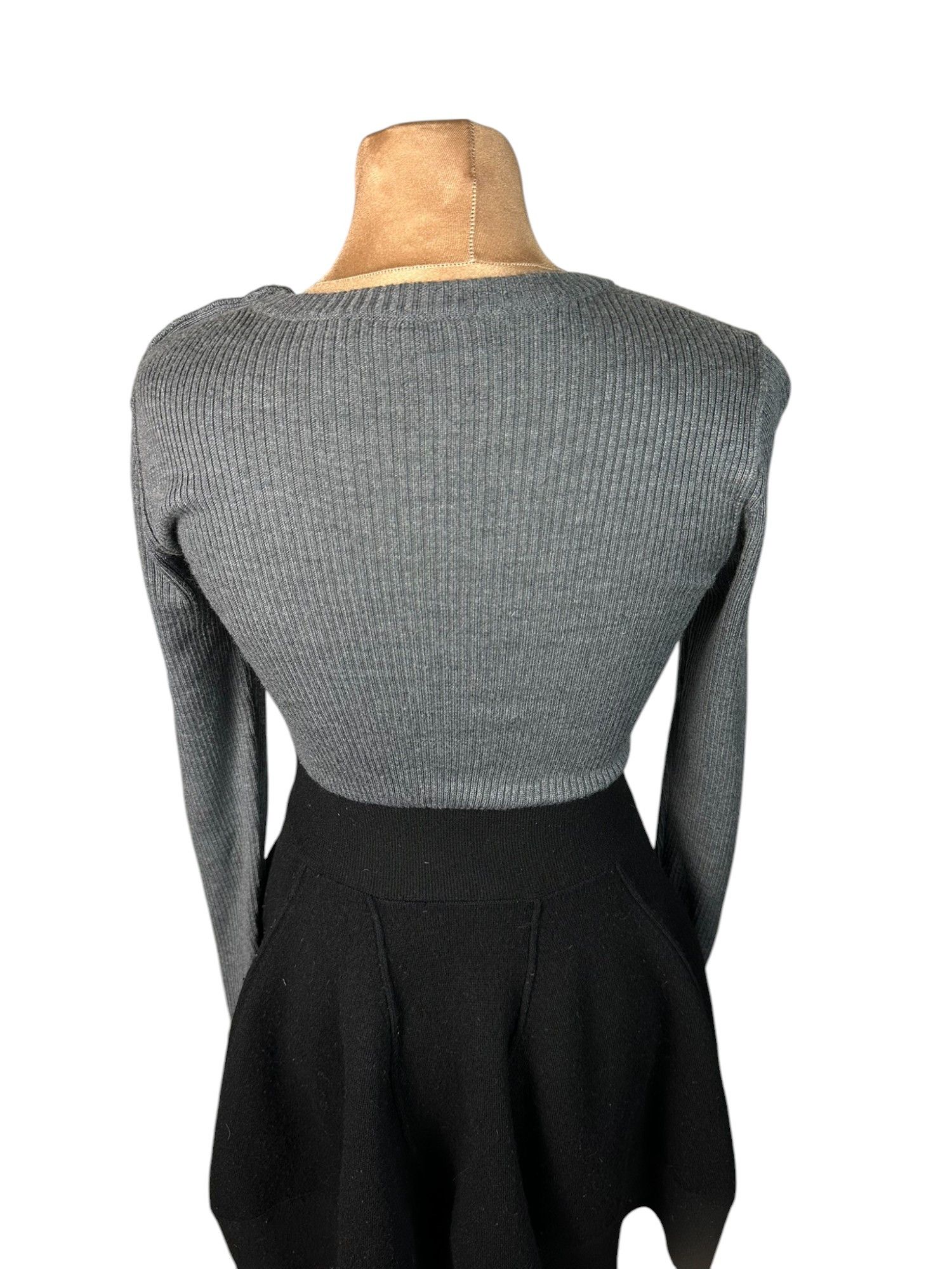 Designer × Sonia Rykiel Sonia Rykiel Merino Wool Designer Dress Size S / US 4 / IT 40 - 6 Thumbnail