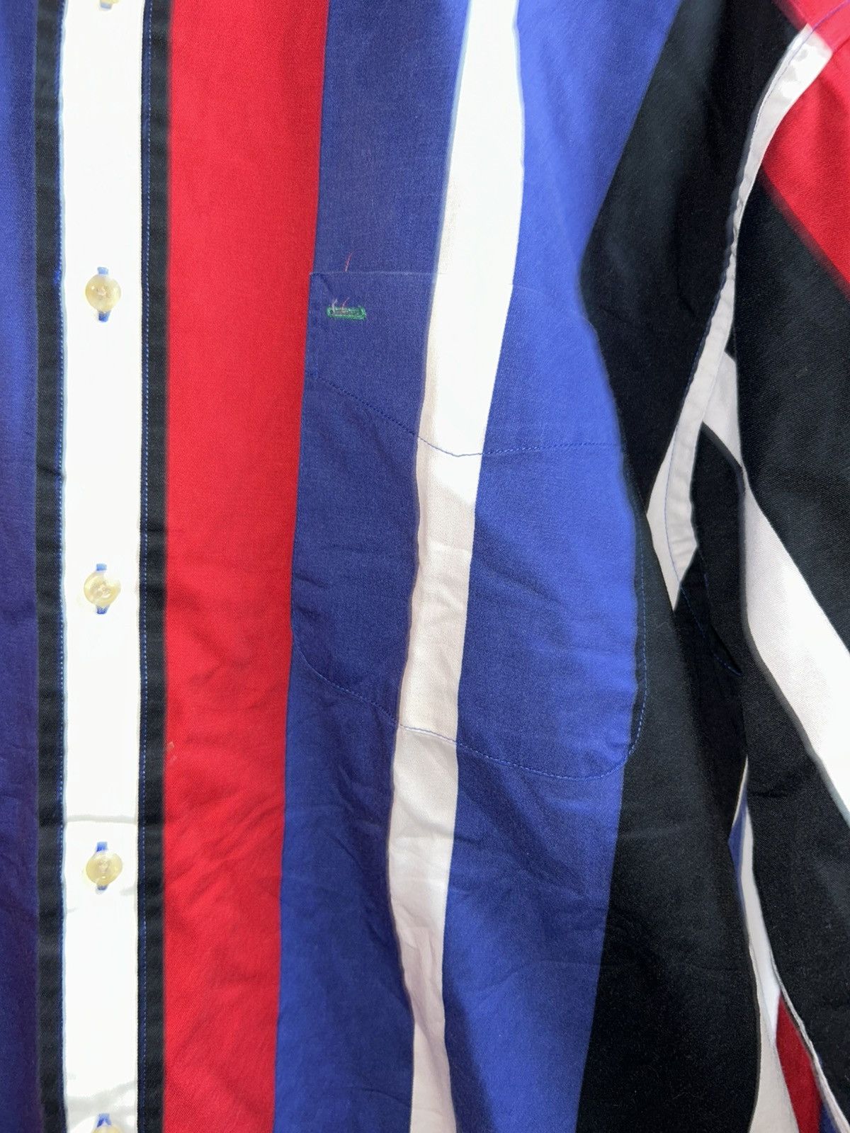 Tommy Hilfiger Striped Multicolor Button Up Longsleeve Shirt Size US L / EU 52-54 / 3 - 11 Thumbnail