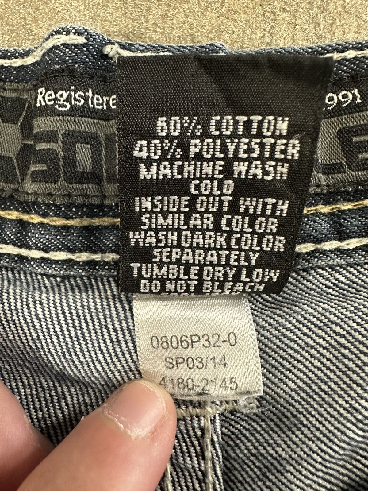 Southpole × Vintage Crazy Y2K Southpole Baggy Wide Leg Skater Jeans Size 42 Size US 42 / EU 58 - 14 Thumbnail