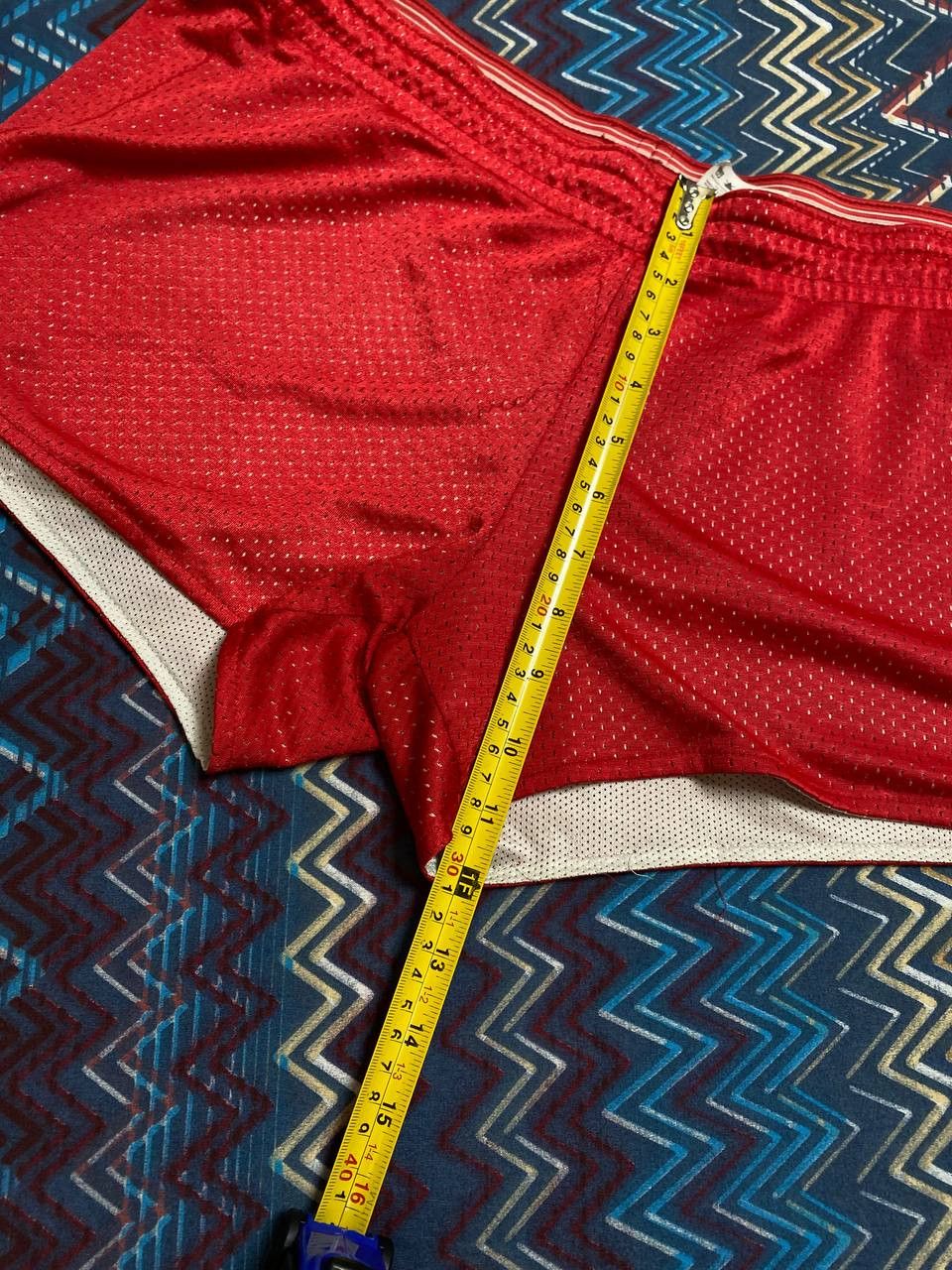 Nike shorts red NIKE logo Vintage Y2K sportwear size M Size US 32 / EU 48 - 11 Thumbnail