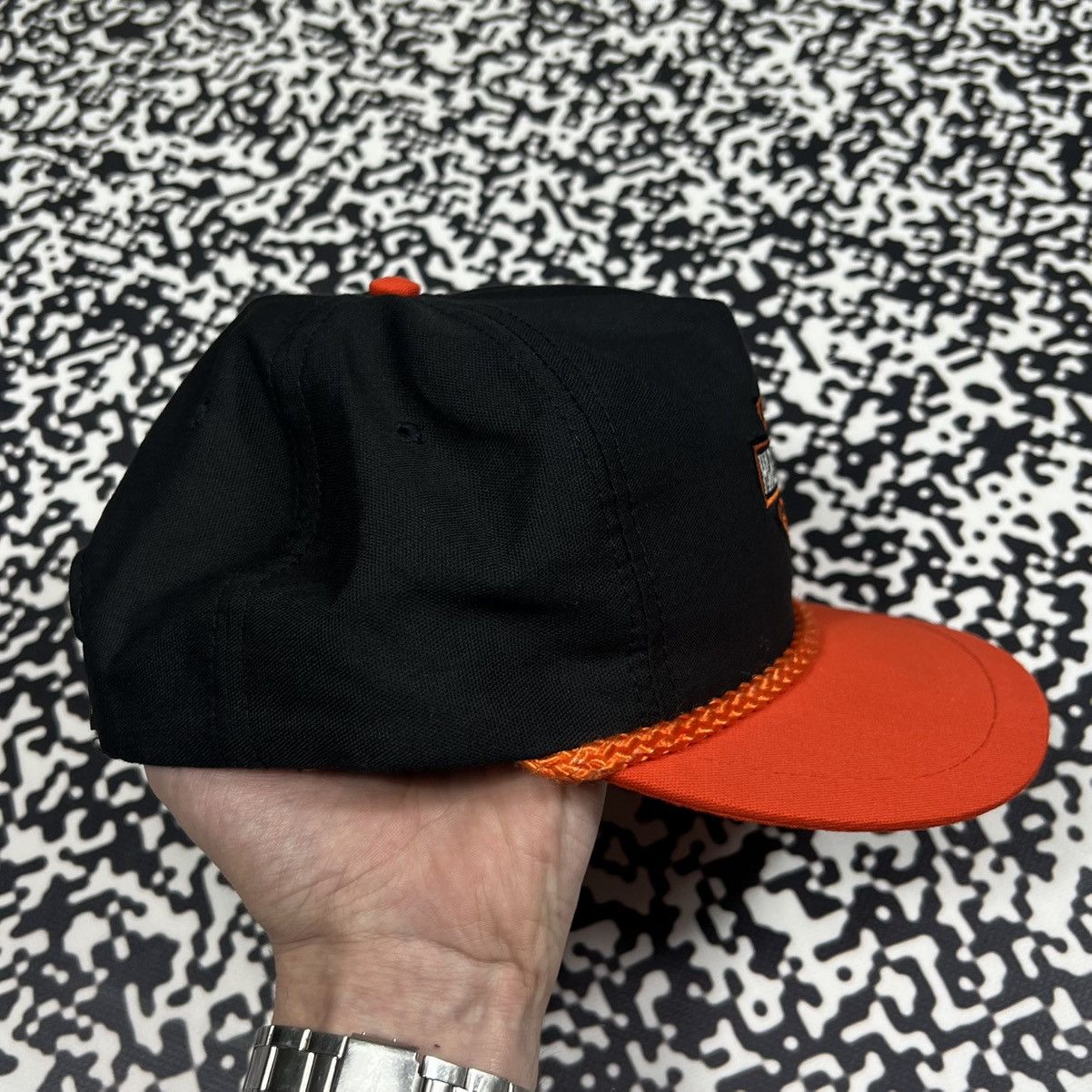 Harley Davidson Vintage 90s Harley Davidson Retro Motor Cycles Rare Cap Size ONE SIZE - 3 Thumbnail