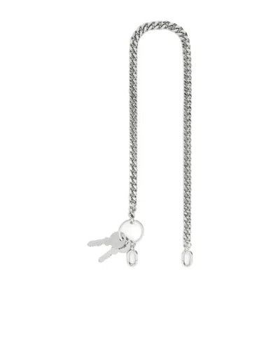Balenciaga Balenciaga Hourglass Chain Strap in silver Size ONE SIZE - 1 Preview