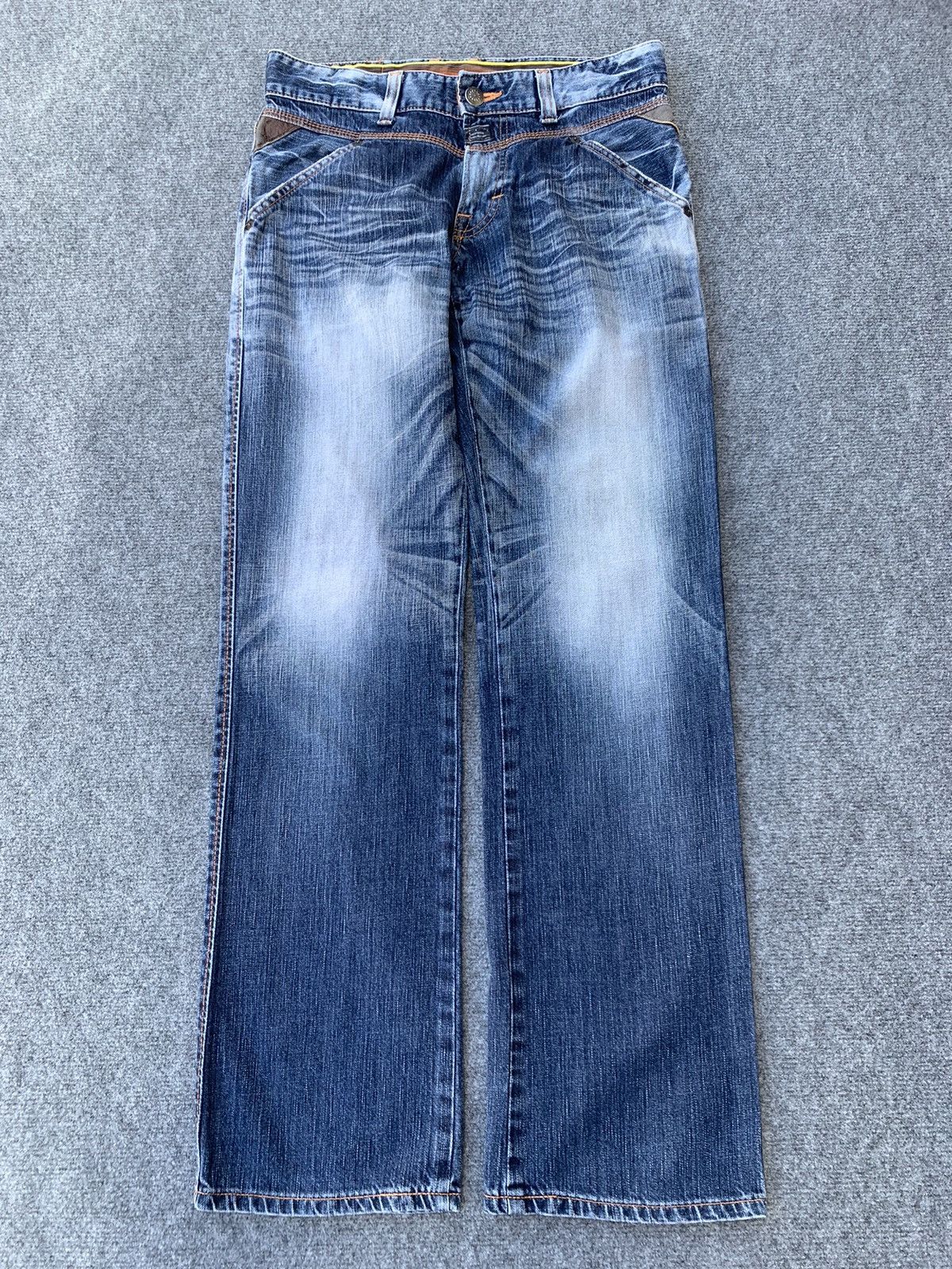Edwin Edwin Blue Trip faded blue mud wash. Size US 31 - 2 Thumbnail