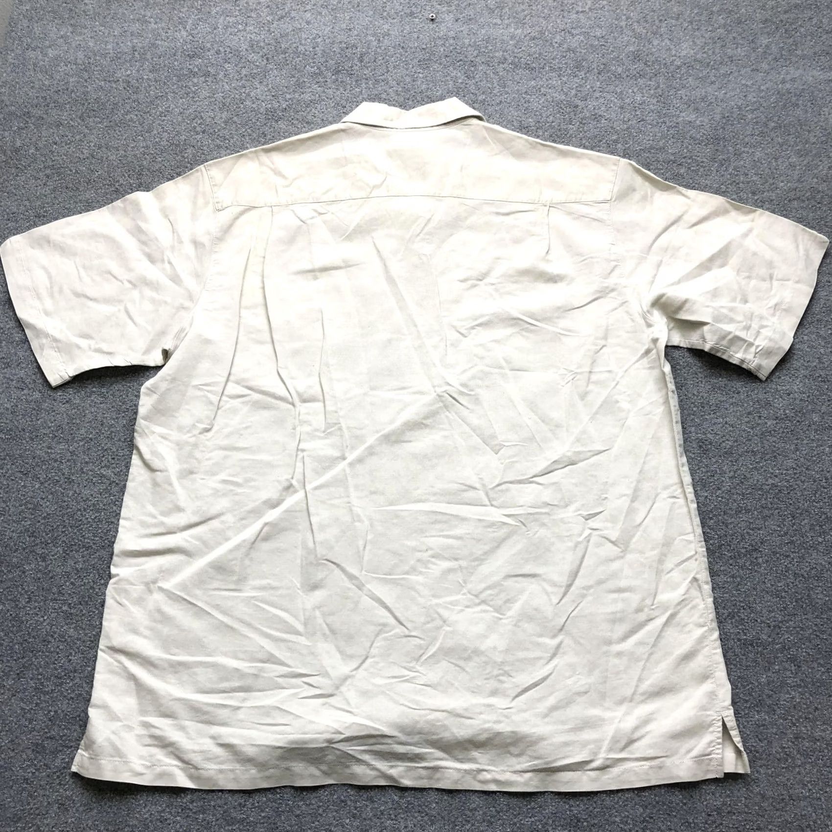 Vintage Columbia Shirt Mens 2XL Beige Short Sleeve Button Front Casual Outdoor Summer Size US XXL / EU 58 / 5 - 5 Thumbnail