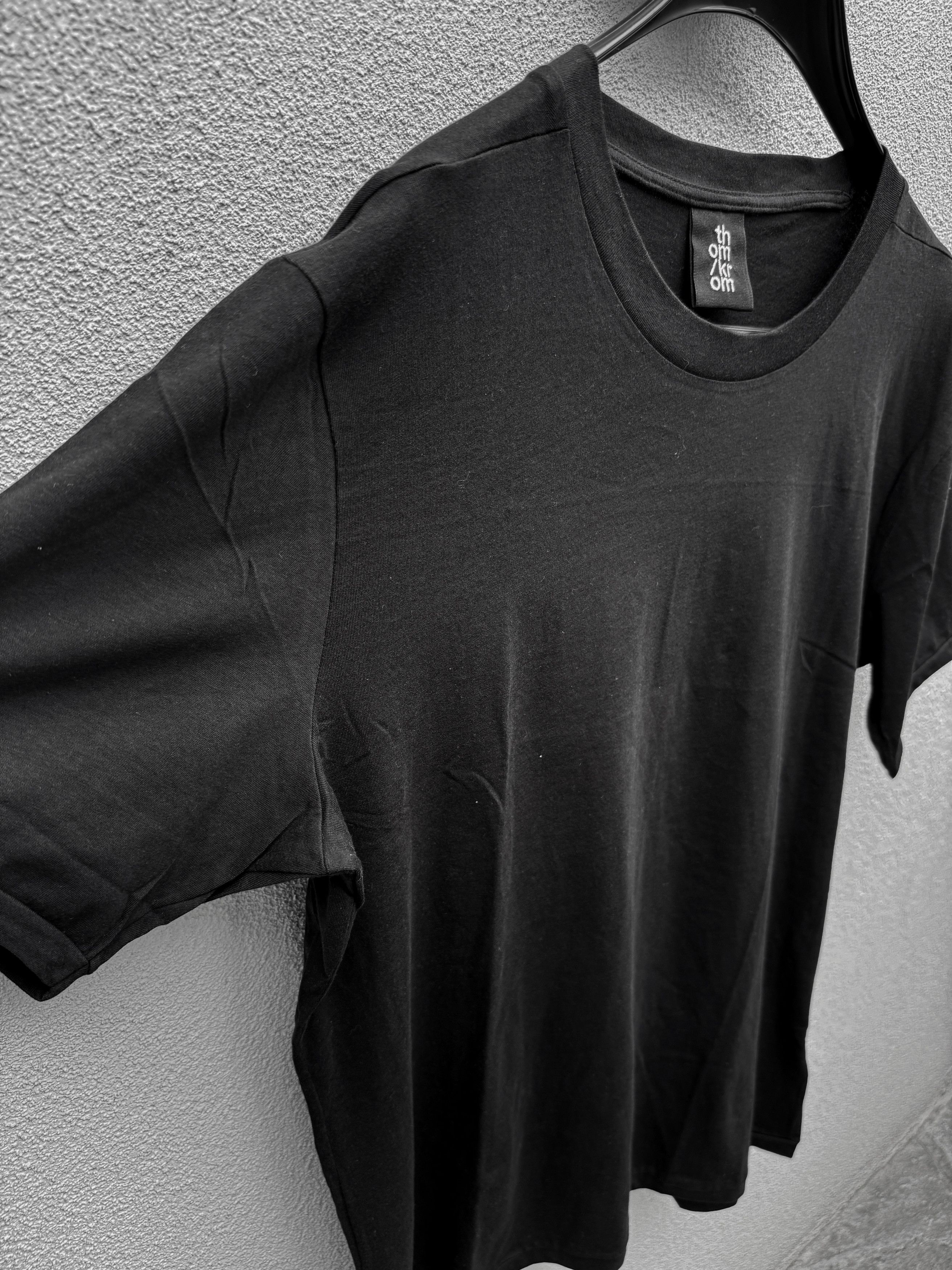 Thom Krom Thom Krom Black Tshirt XL Size US XL / EU 56 / 4 - 4 Thumbnail