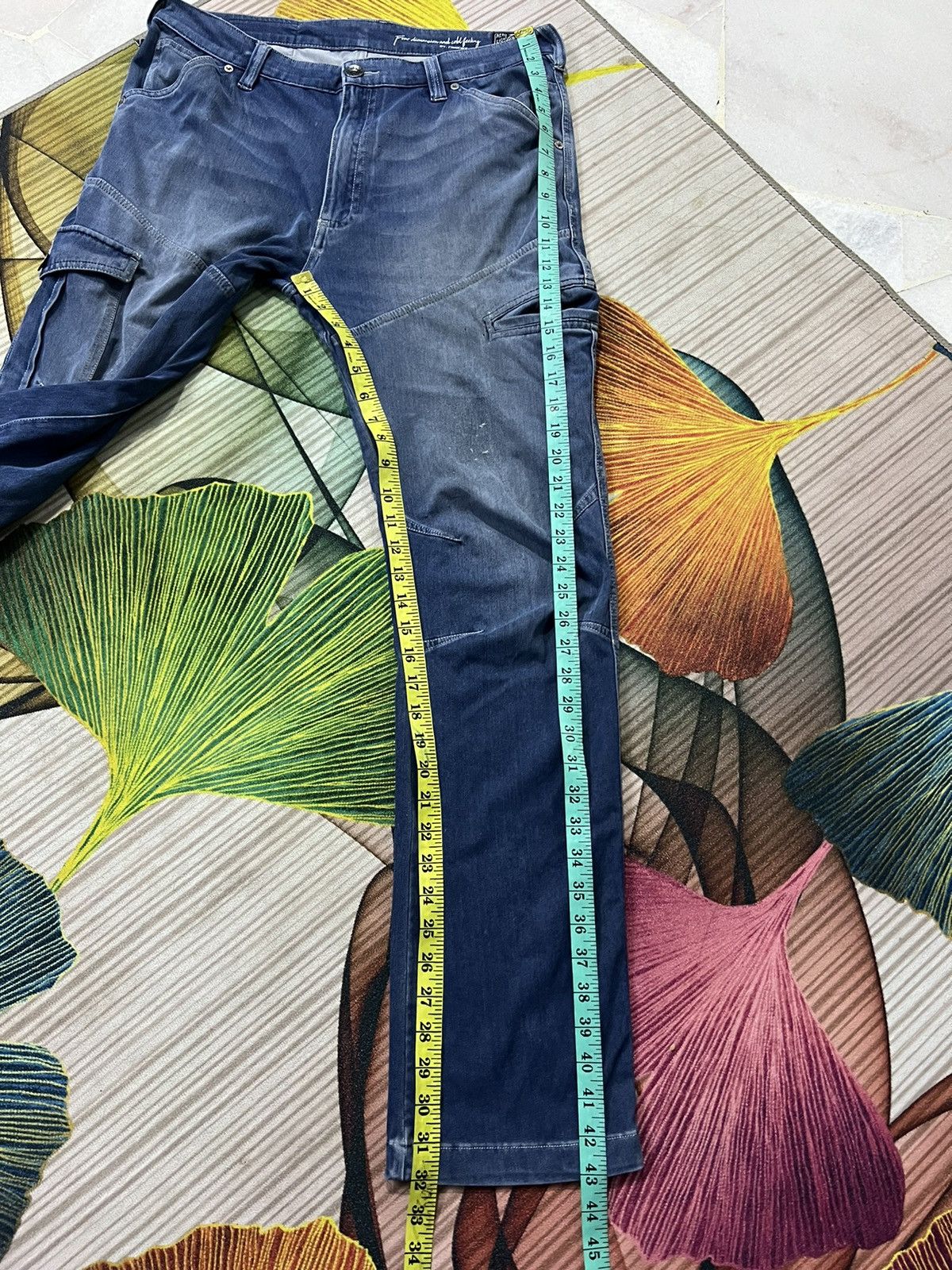 Japanese Brand FIELDCORE BIKERS PANTS🔥 Size US 33 - 18 Thumbnail