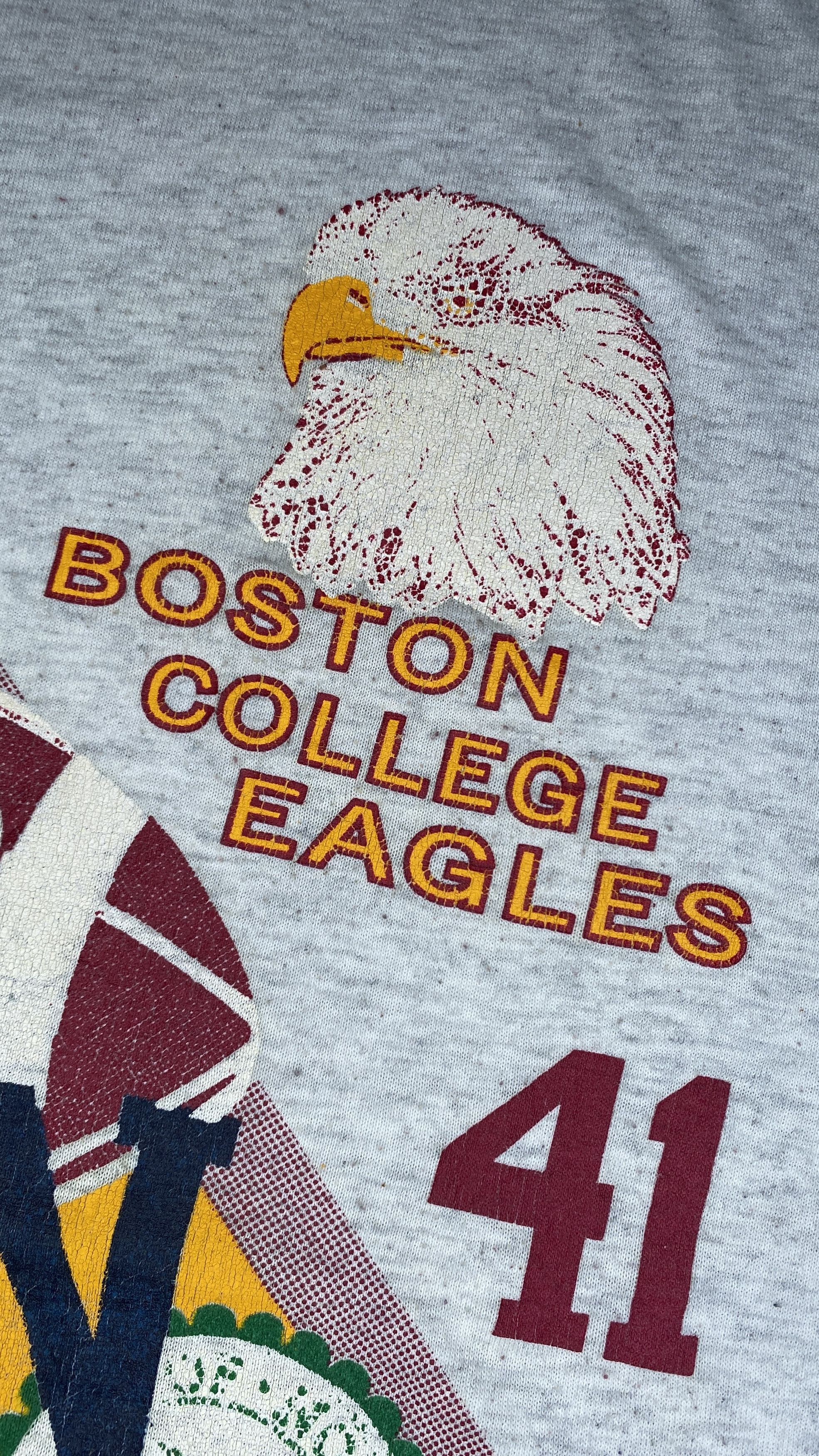 NCAA Vintage 1993 Boston College vs Notre Dame Game Day Tee Size US L / EU 52-54 / 3 - 6 Thumbnail