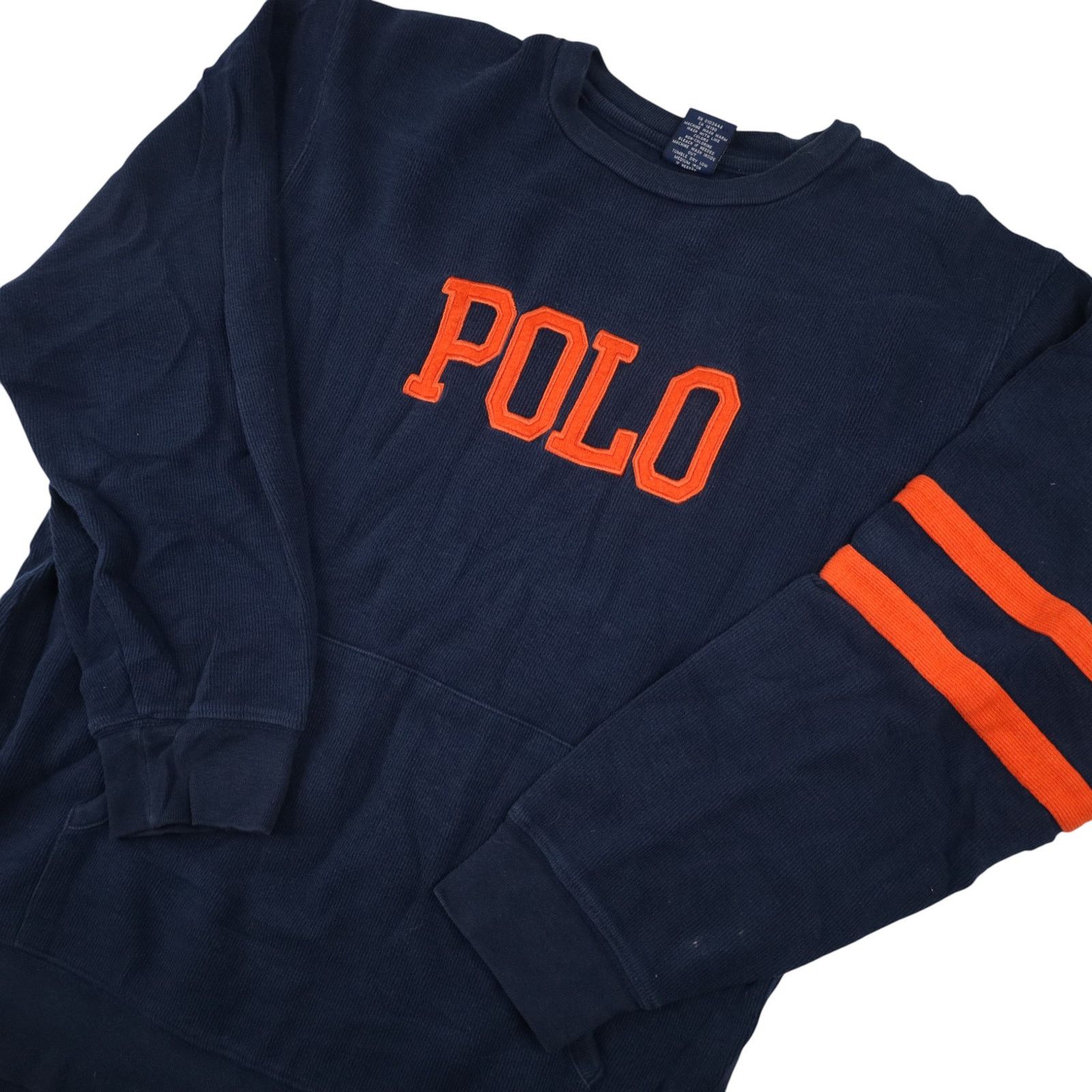 Polo Ralph Lauren Vintage Polo Ralph Lauren Spellout Thermal Shirt Size XL / US 12-14 / IT 48-50 - 2 Thumbnail