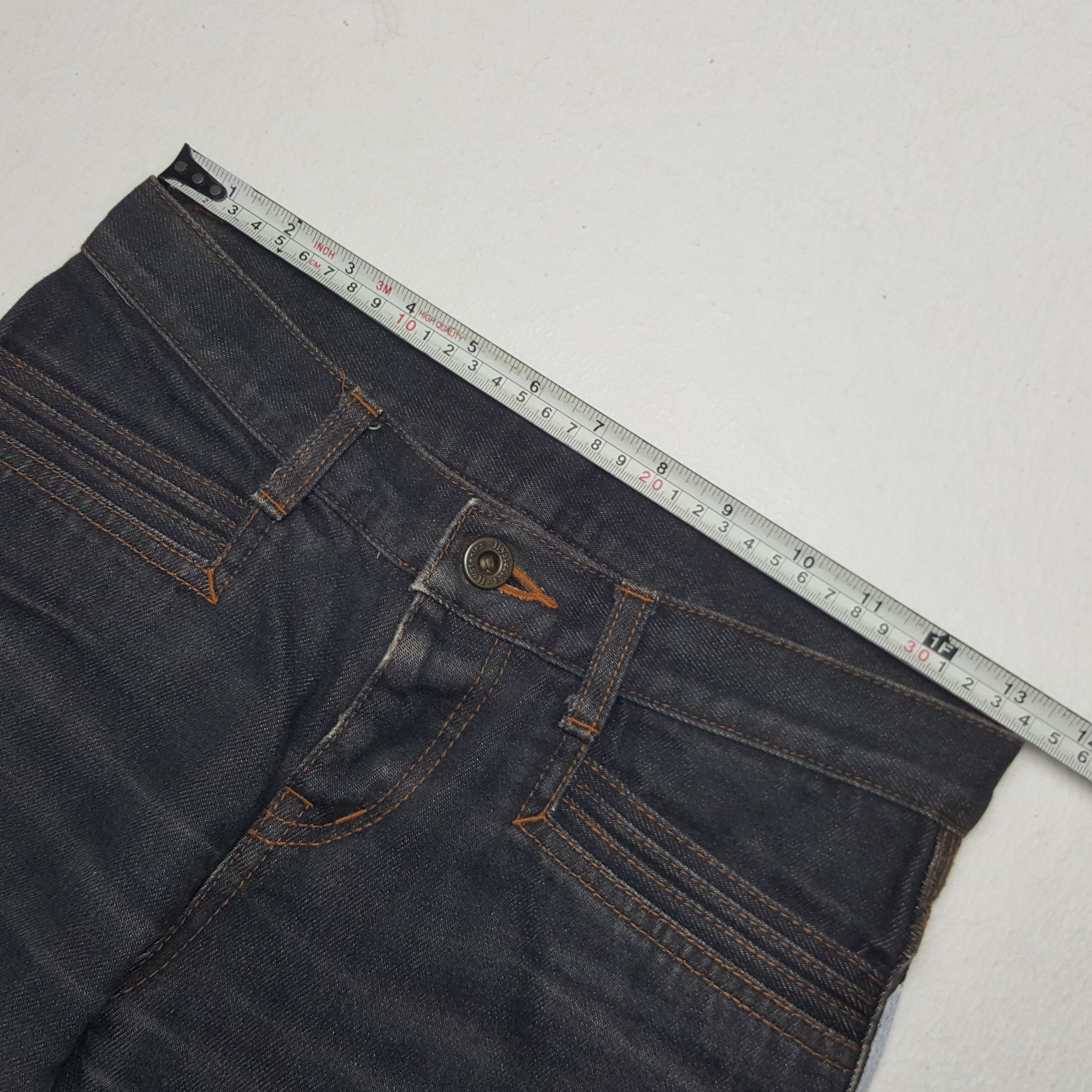 Hysteric Glamour × Vintage Vintage Hysteric Glamour Custom Art Logo Jeans Size 26" / US 2 / IT 38 - 7 Thumbnail