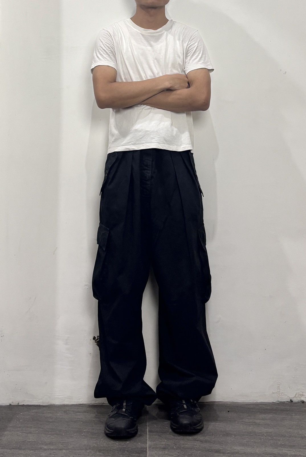 FREE TAX! Wideleg Cargo Pants