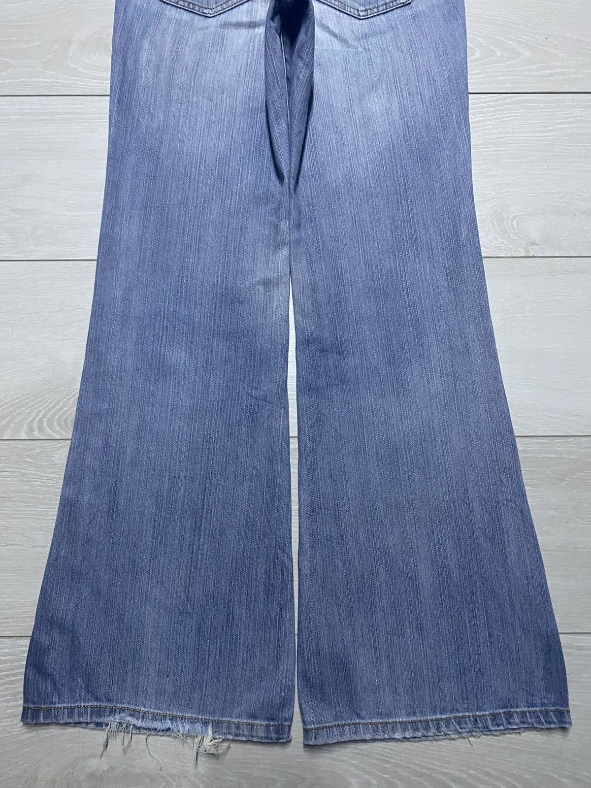 Japanese Brand Vintage Japanese Brand Hush Hush Light Wash Flare Jeans Size US 29 - 9 Thumbnail