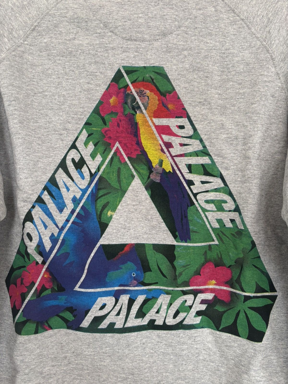 Palace Palace sweatshirt with tropical flower & parrot logo print Size US M / EU 48-50 / 2 - 4 Thumbnail