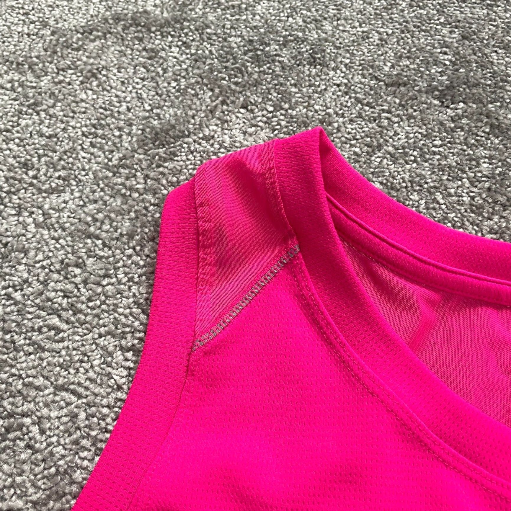 Pinko Unbranded Tank Women Large Pink Racerback Sleeveless Athletic Activewear Womens Size L / US 10 / IT 46 - 5 Thumbnail