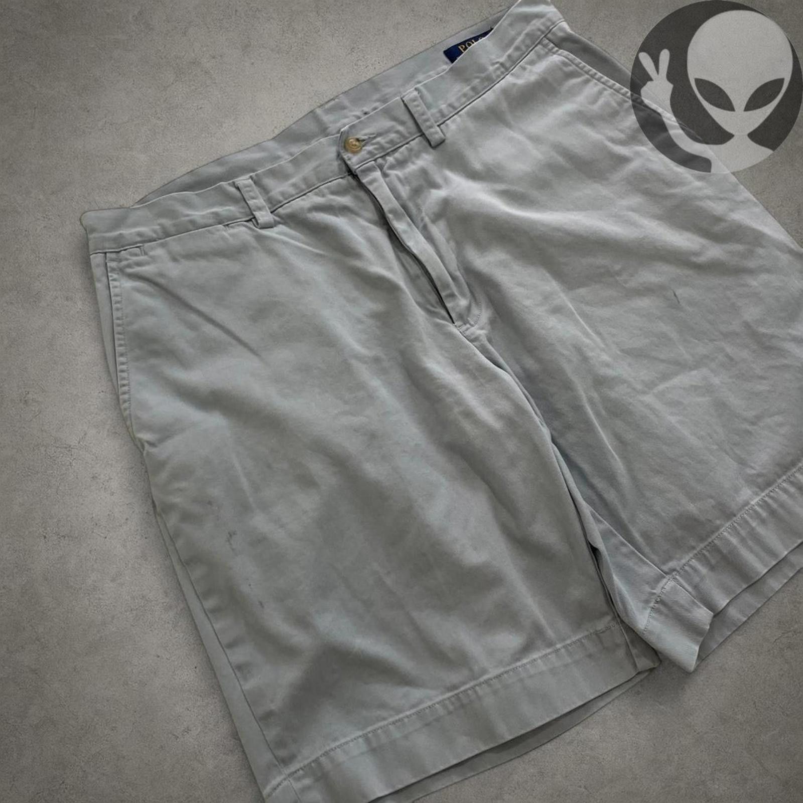 Polo Ralph Lauren Polo Ralph Lauren Chino Shorts 36 Baby Blue Classic Preppy Size US 36 / EU 52 - 6 Thumbnail