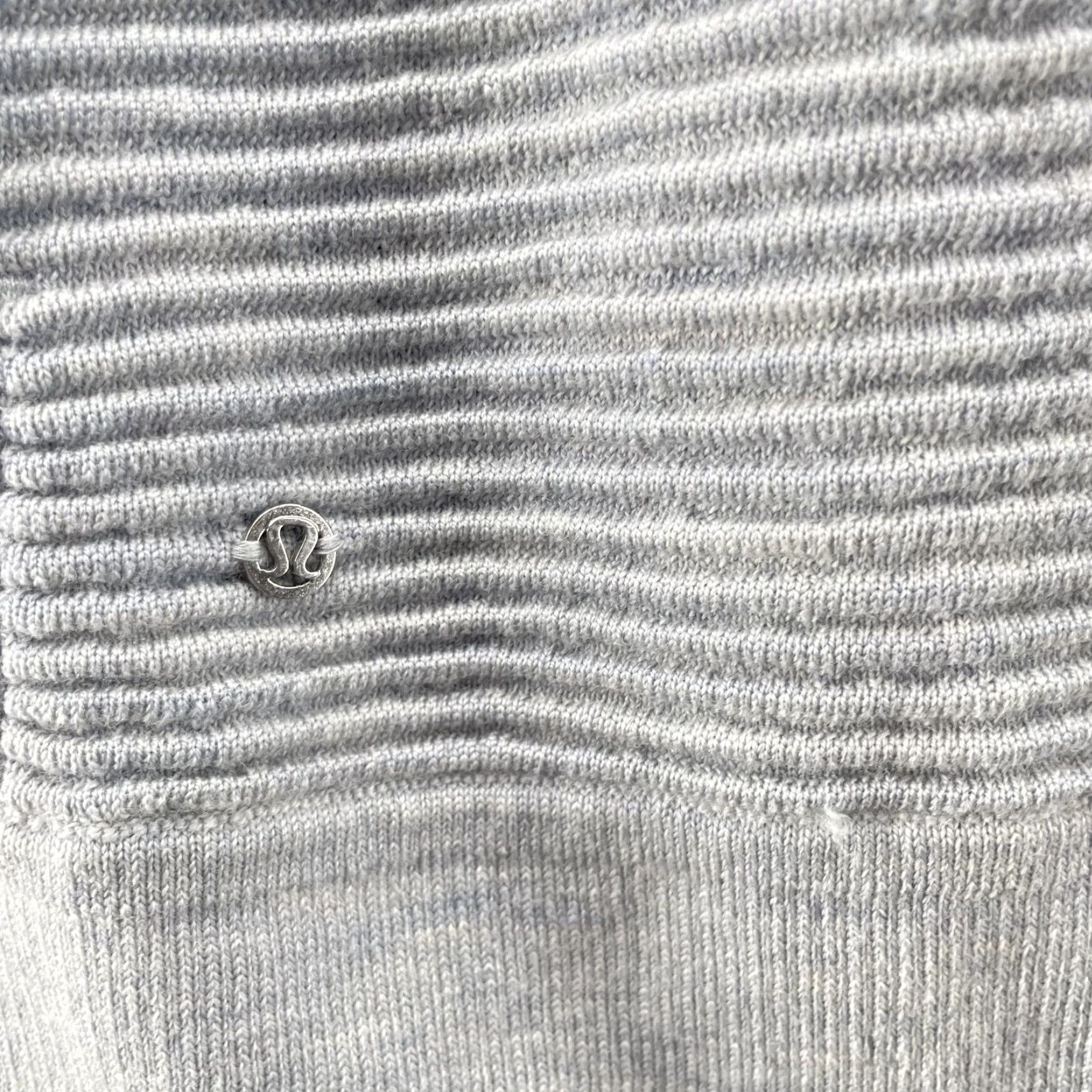 Lululemon Lululemon Cardigan Womens 6 Gray Merino Wool Rib Corpcore Academia Office Travel Size M / US 6-8 / IT 42-44 - 7 Thumbnail