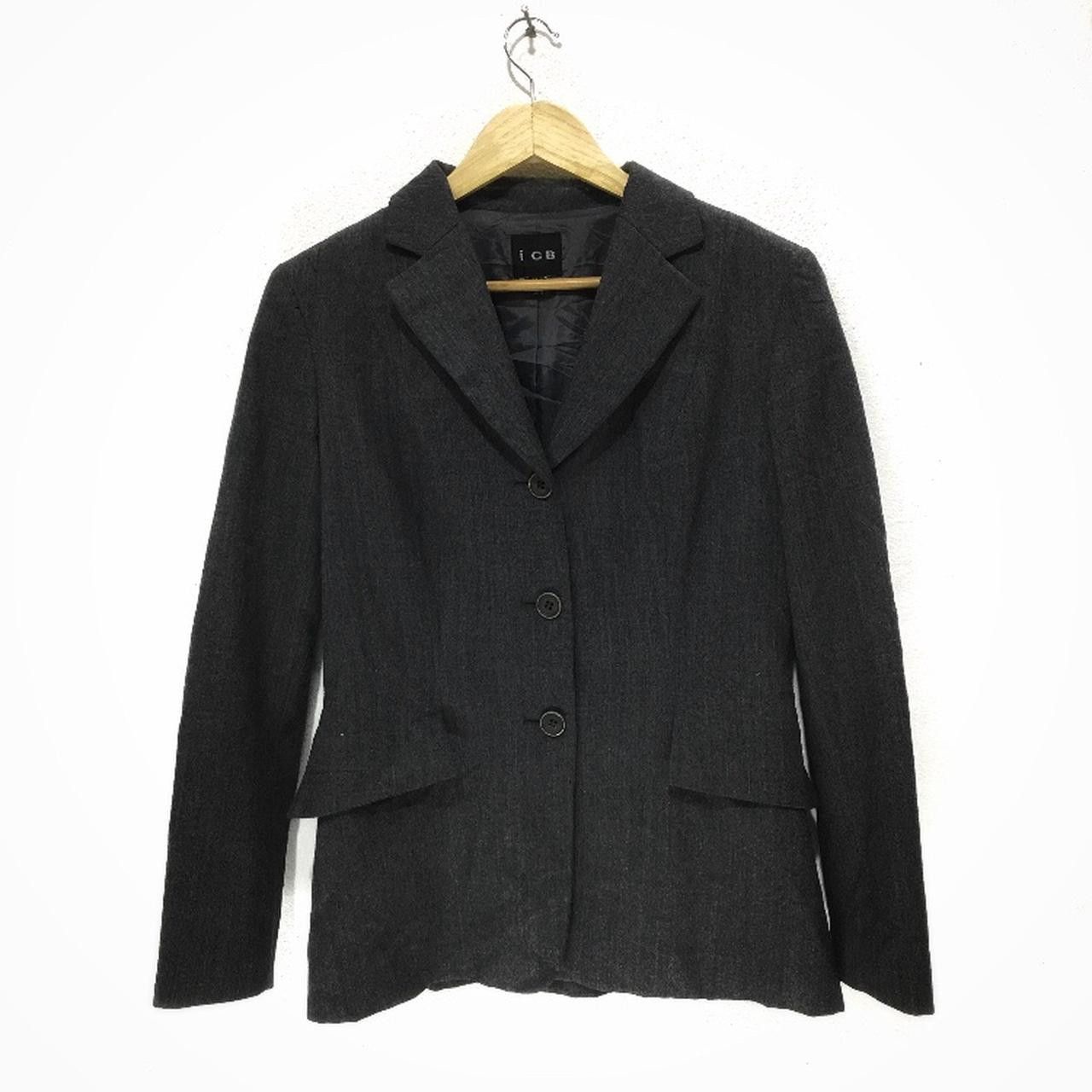 ICB Japanese Designer Three Button Blazer Jacket Sport Coat