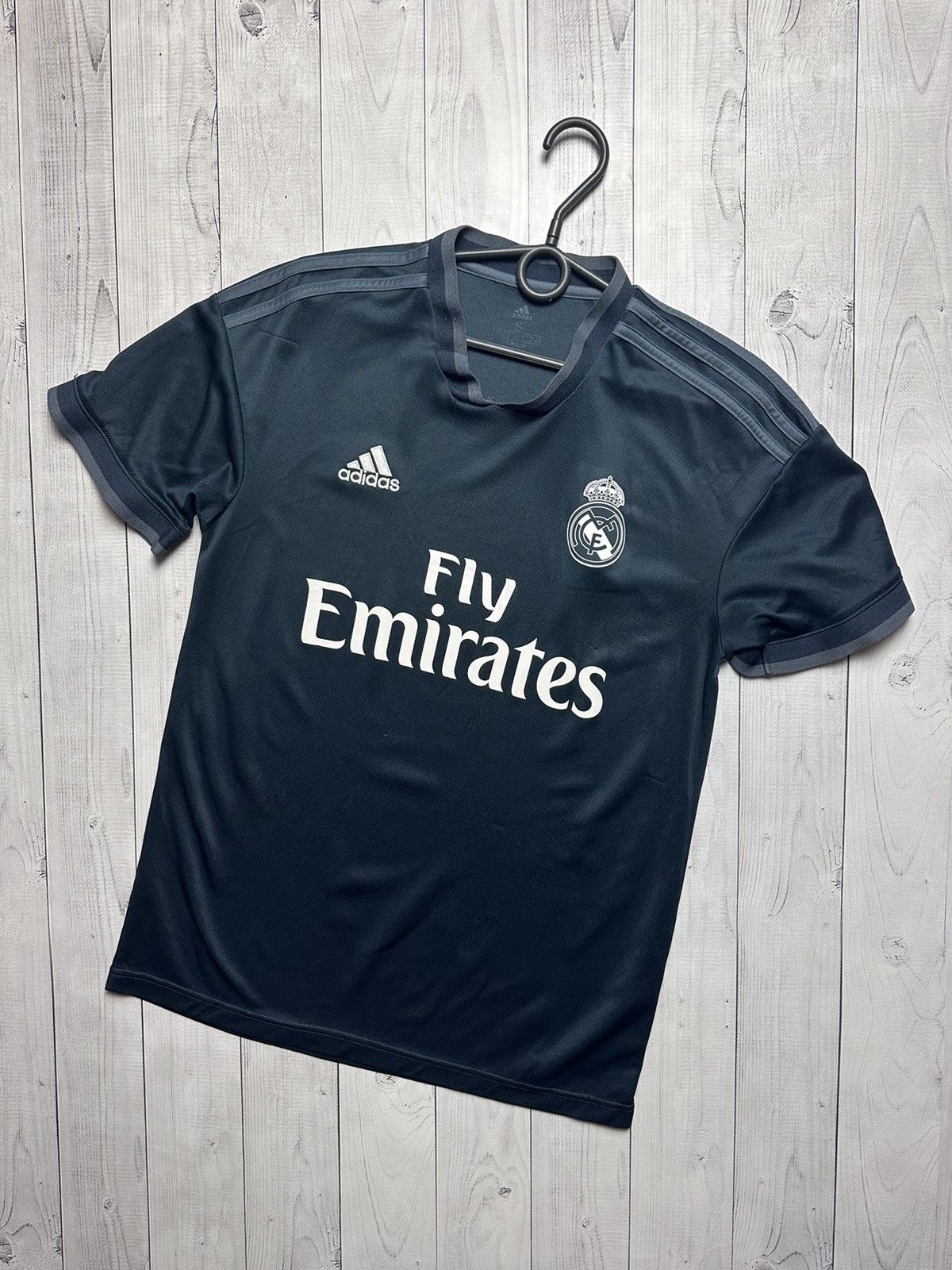 Vintage adidas Real Madrid soccer jersey size S away