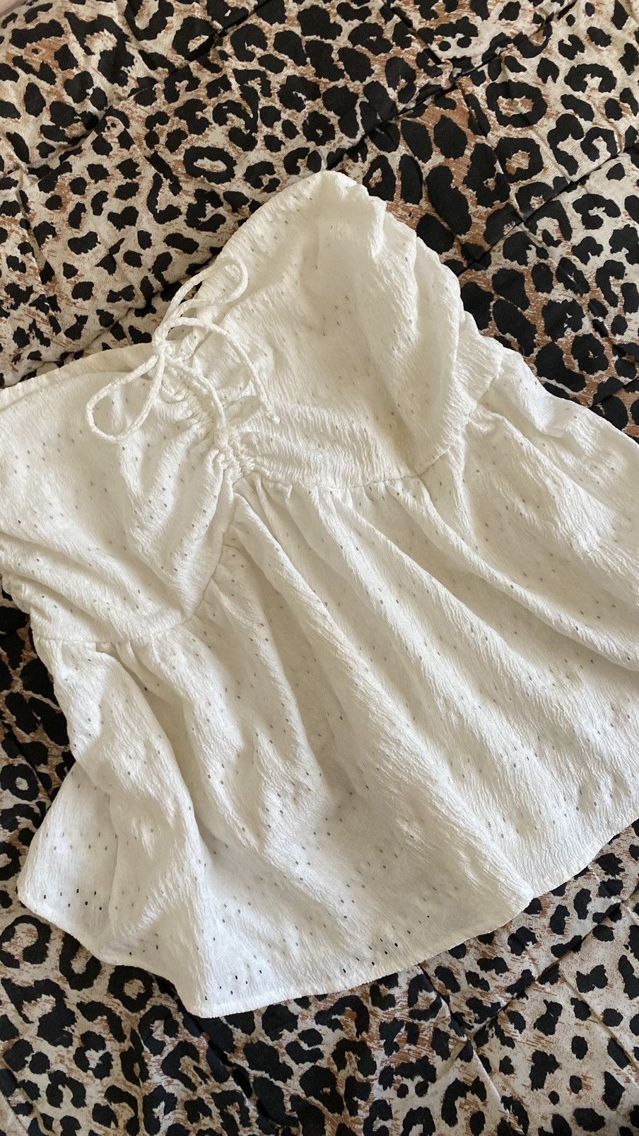 Vintage Vintage white midi shirt Size 27" / US 4 / IT 40 - 4 Thumbnail
