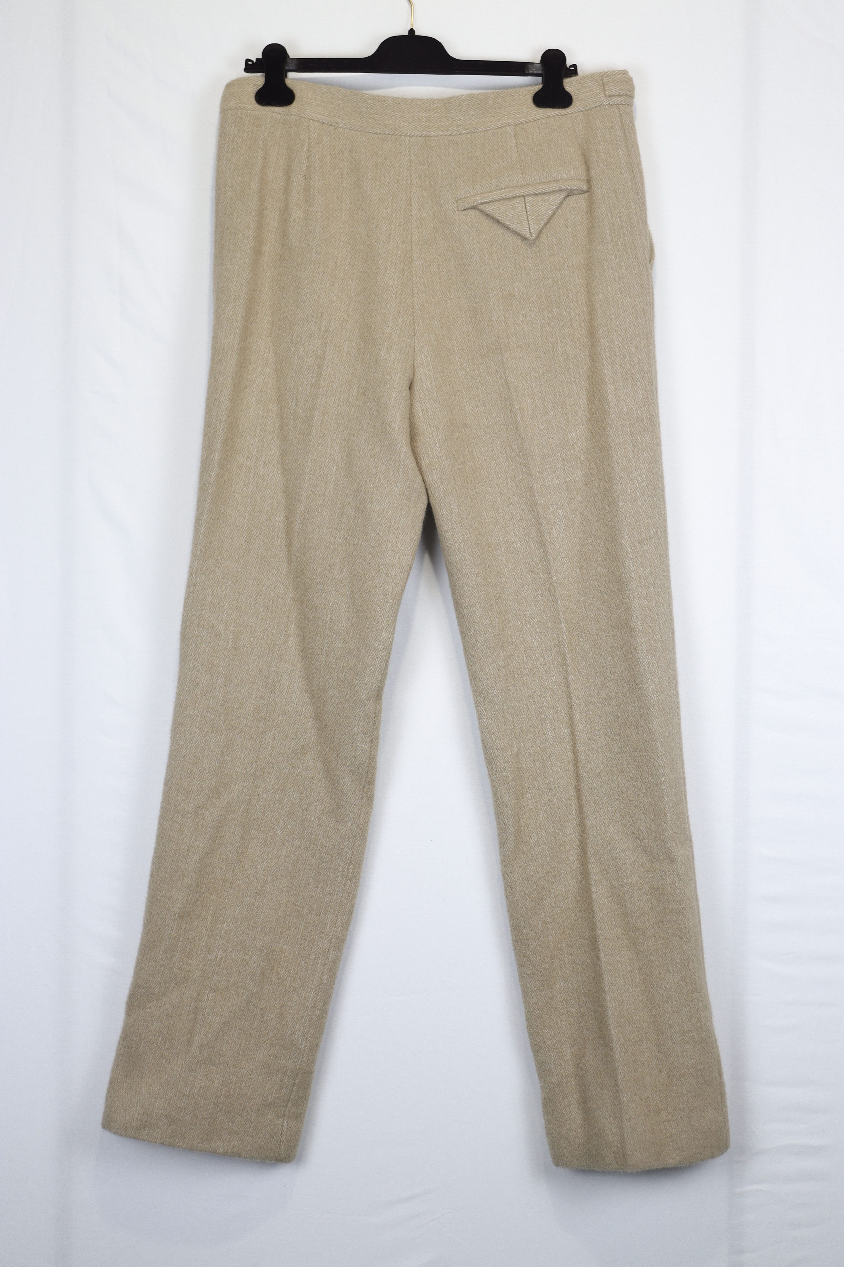 Bottega Veneta o1rshd11223 Double Soft Stretch Cvevron Pants in Chameleon Size US 36 / EU 52 - 7 Thumbnail