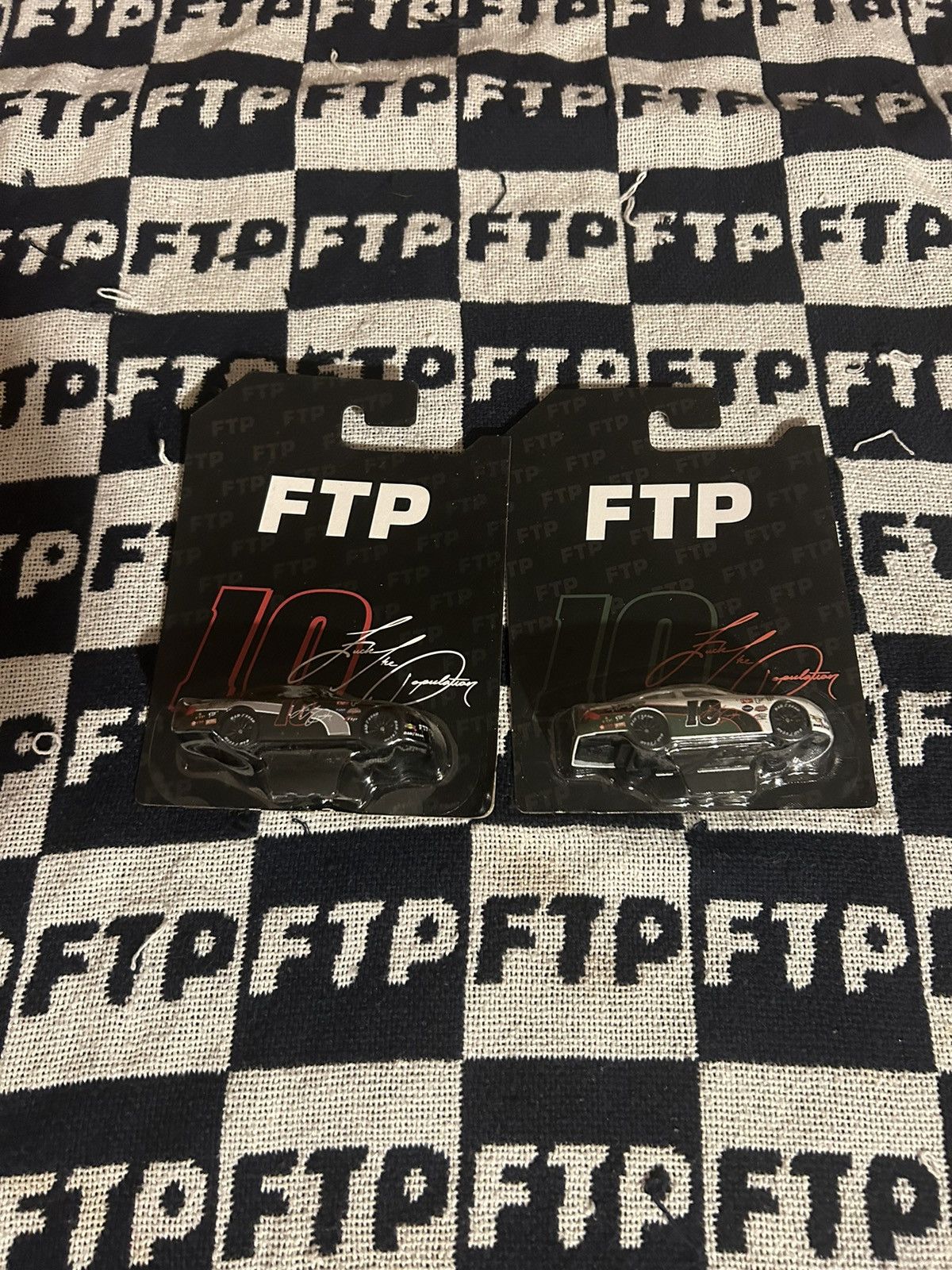 Fuck The Population FTP Race Car Set Size ONE SIZE - 1 Thumbnail