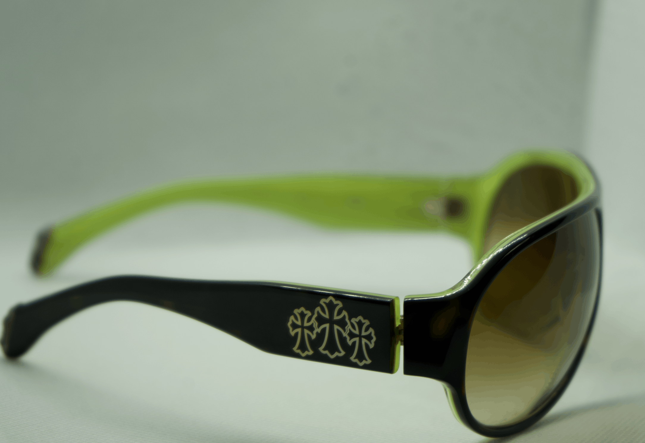 Chrome Hearts Chrome Hearts Fizzy Triple Cross Shield Sunglasses Size ONE SIZE - 2 Thumbnail