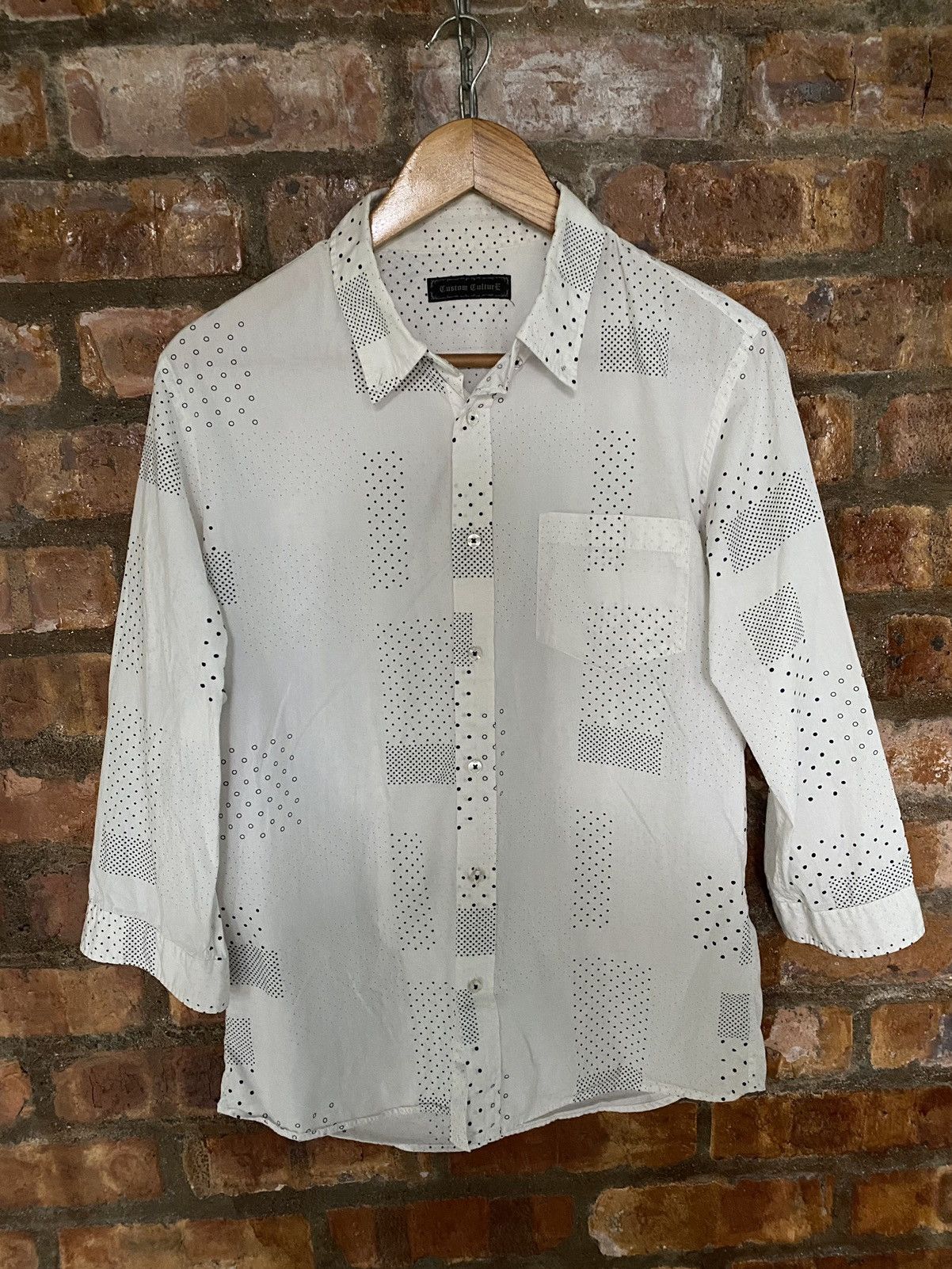 Japanese Brand Vtg Custom Culture Japan illusion 3/4 sleeve Size US M / EU 48-50 / 2 - 3 Thumbnail