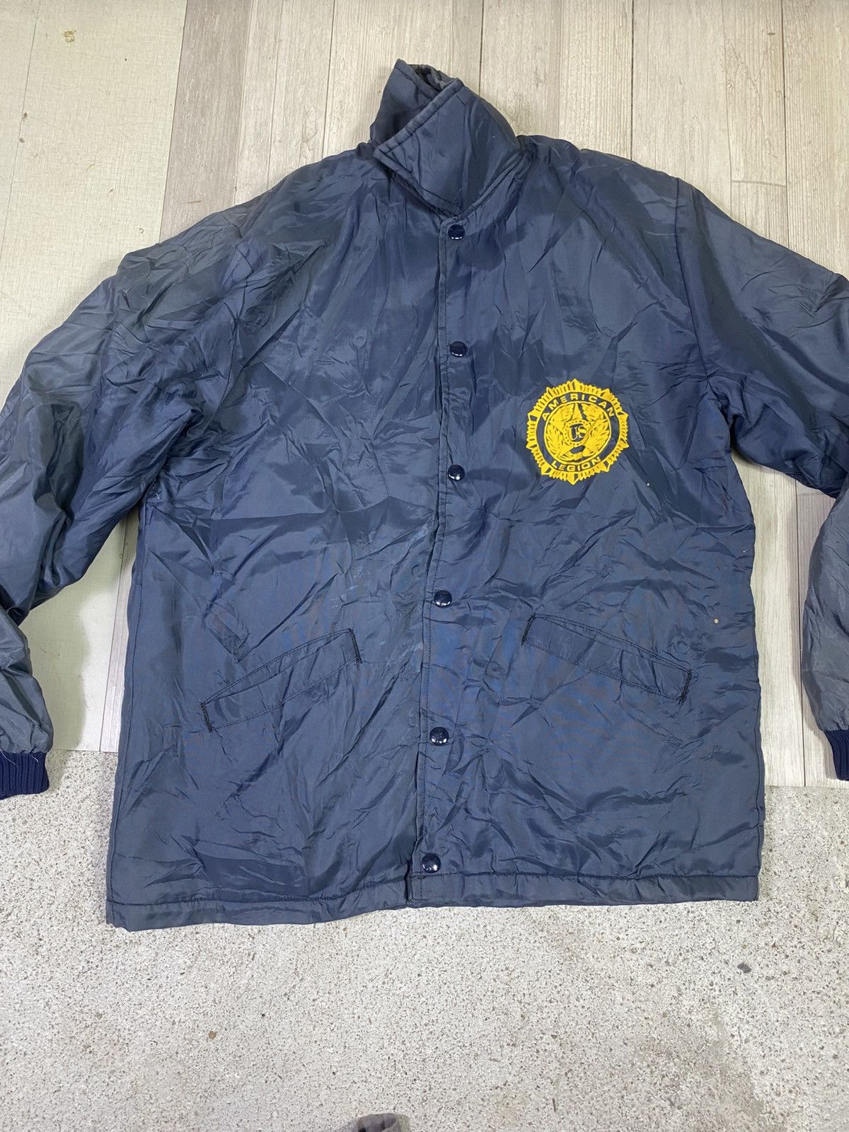 Vintage Vintage american legion sweater OGLESBY post 237 Size US L / EU 52-54 / 3 - 2 Thumbnail