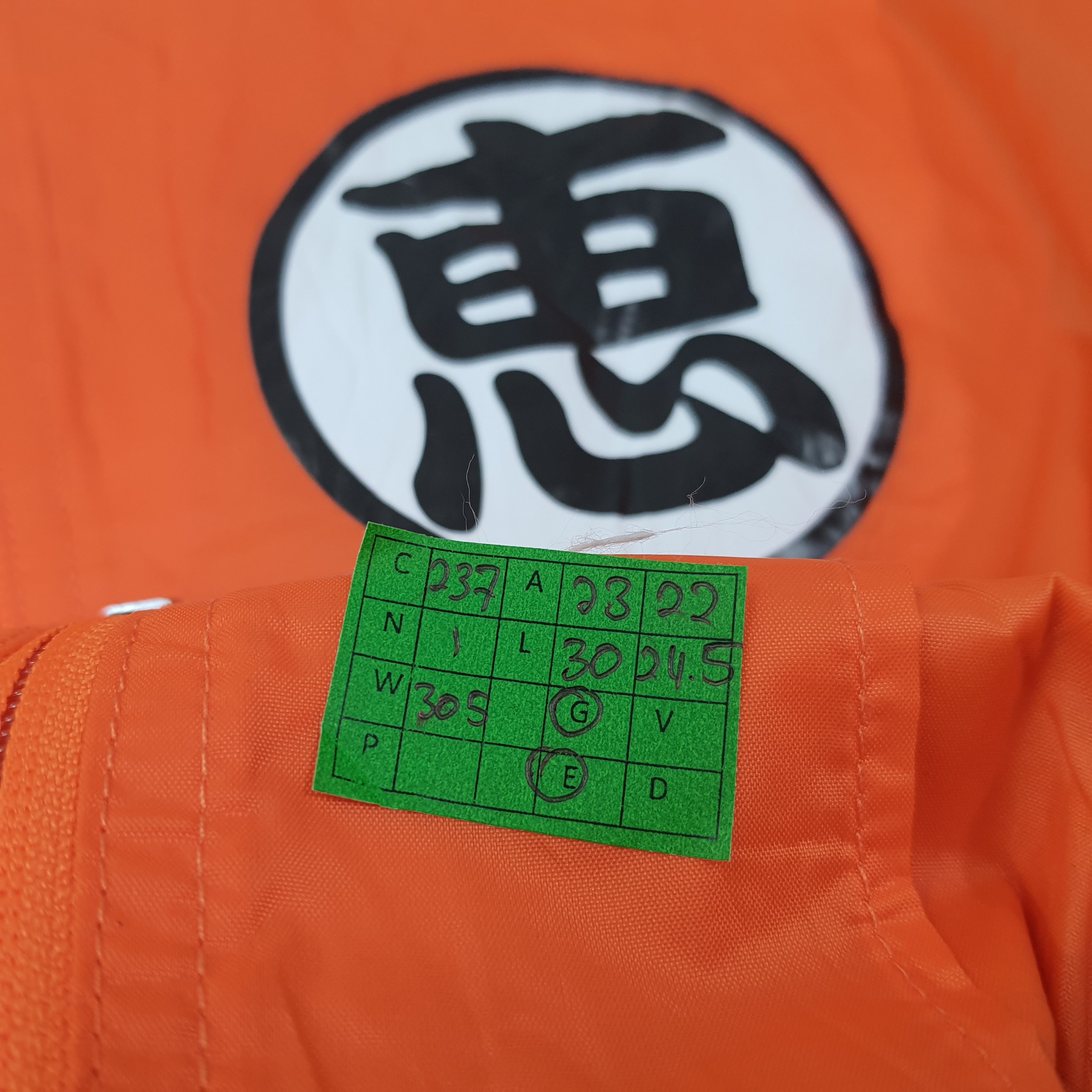 Japanese Brand Vintage Anime Dragon Ball Logo Light Jacket C237N1 Size US L / EU 52-54 / 3 - 9 Thumbnail