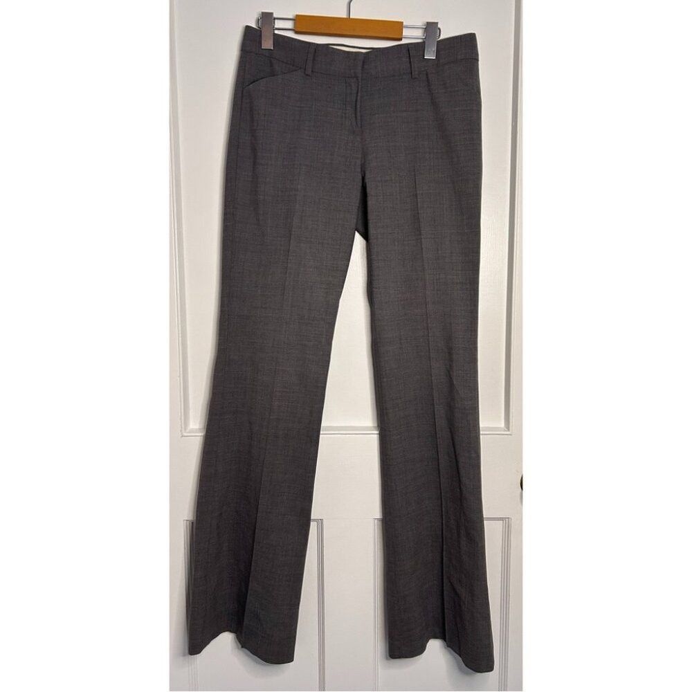 Theory Theory Max 2 Urban Wool Blend Heather Grey Pants Size 4 Size 27" / US 4 / IT 40 - 3 Thumbnail