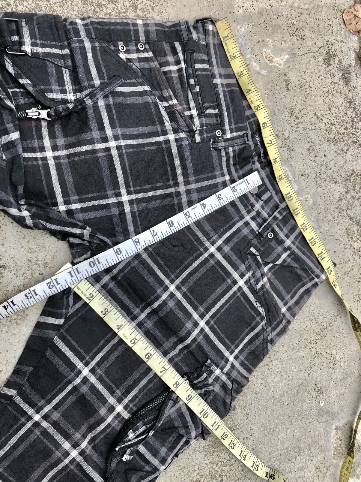 Seditionaries MULTIPOCKET ZIPPER STRECTHABLE PUNK PANT Size US 31 - 11 Thumbnail