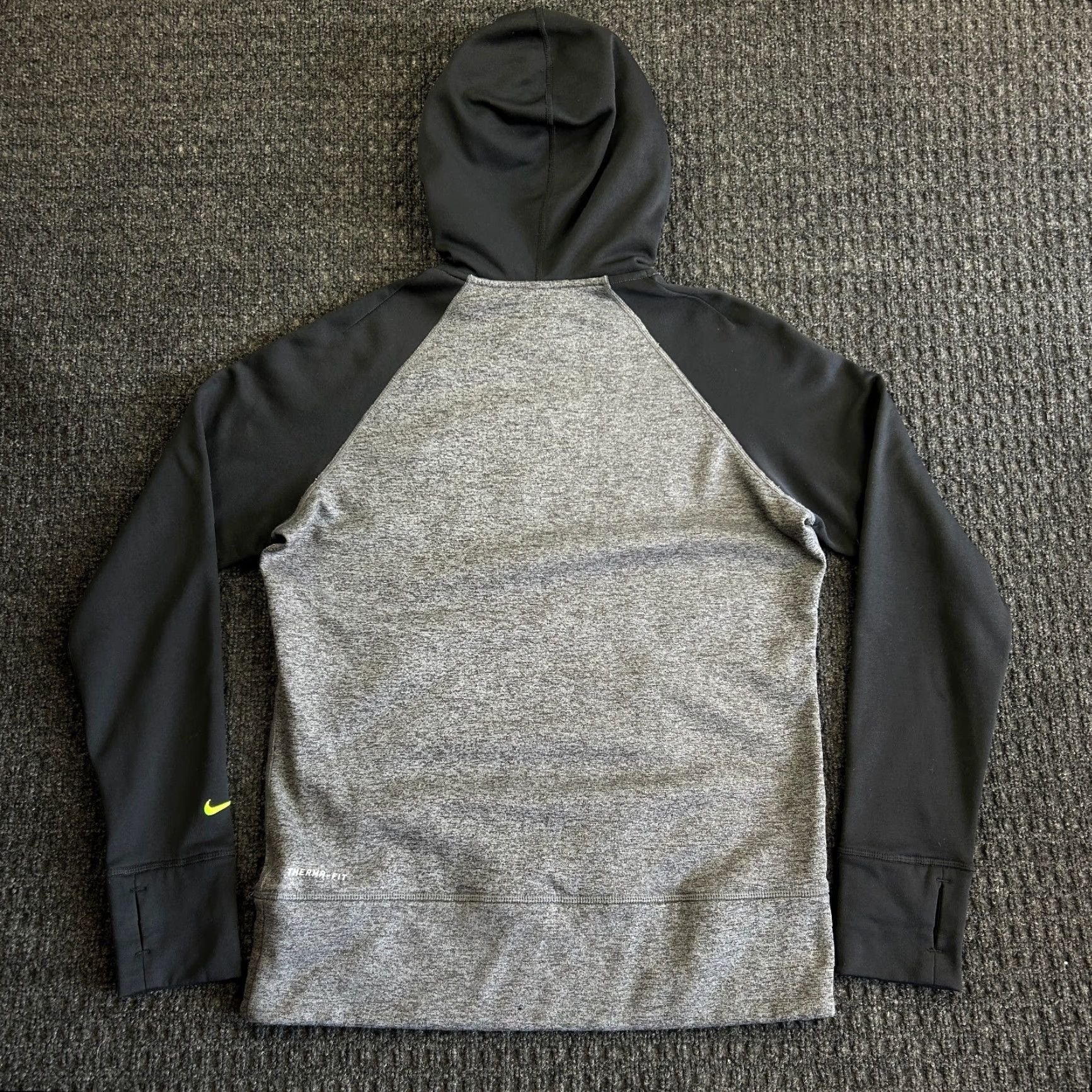 Nike Nike Hoodie Women THERMA-FIT Sweatshirt M Gray Size M / US 6-8 / IT 42-44 - 4 Thumbnail