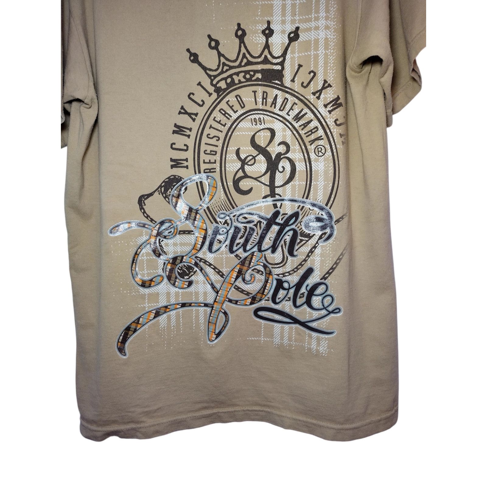 Southpole Southpole Mens Round neck Short Sleeve T-shirt Sz Lg 16-18 Size L / US 10 / IT 46 - 2 Thumbnail