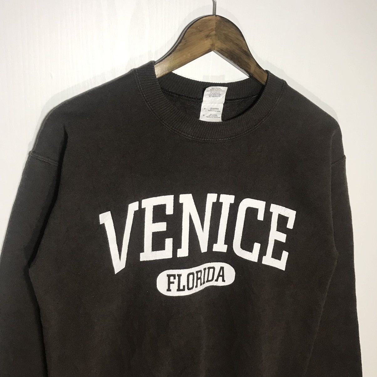 Gildan × Vintage Vintage Venice Florida Crewneck Sweatshirt Size US S / EU 44-46 / 1 - 2 Thumbnail