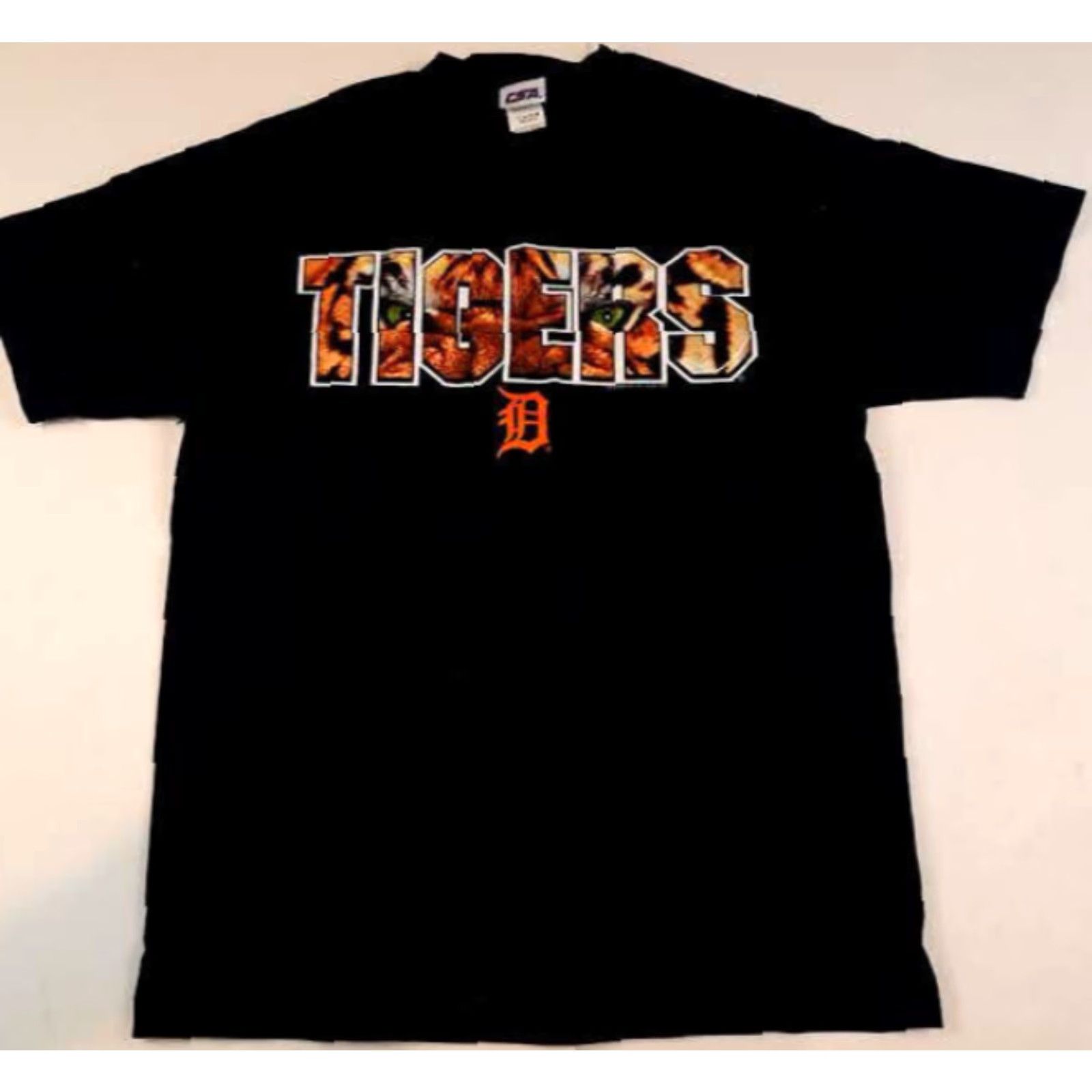 Vintage CSA DetroiTigers Baseball T-Shirt L Black Men Short Sleeve Shirt Tigers print Size US L / EU 52-54 / 3 - 3 Thumbnail
