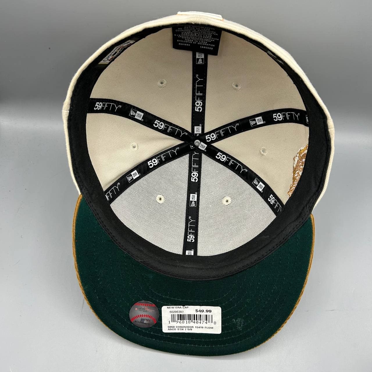 New Era Florida Marlins Hat Men 7 5/8 59Fifty MLB Fitted Cap New Size ONE SIZE - 2 Thumbnail