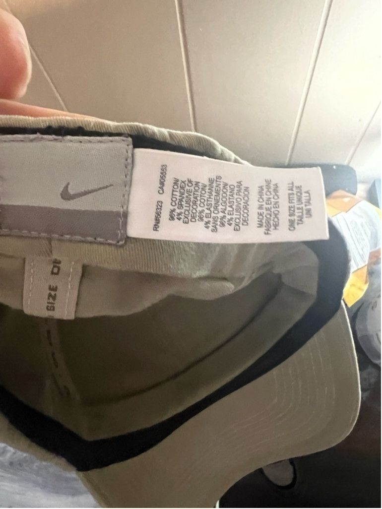 Nike Unisex Nike Hat One Size Olive Gray Size ONE SIZE - 8 Thumbnail