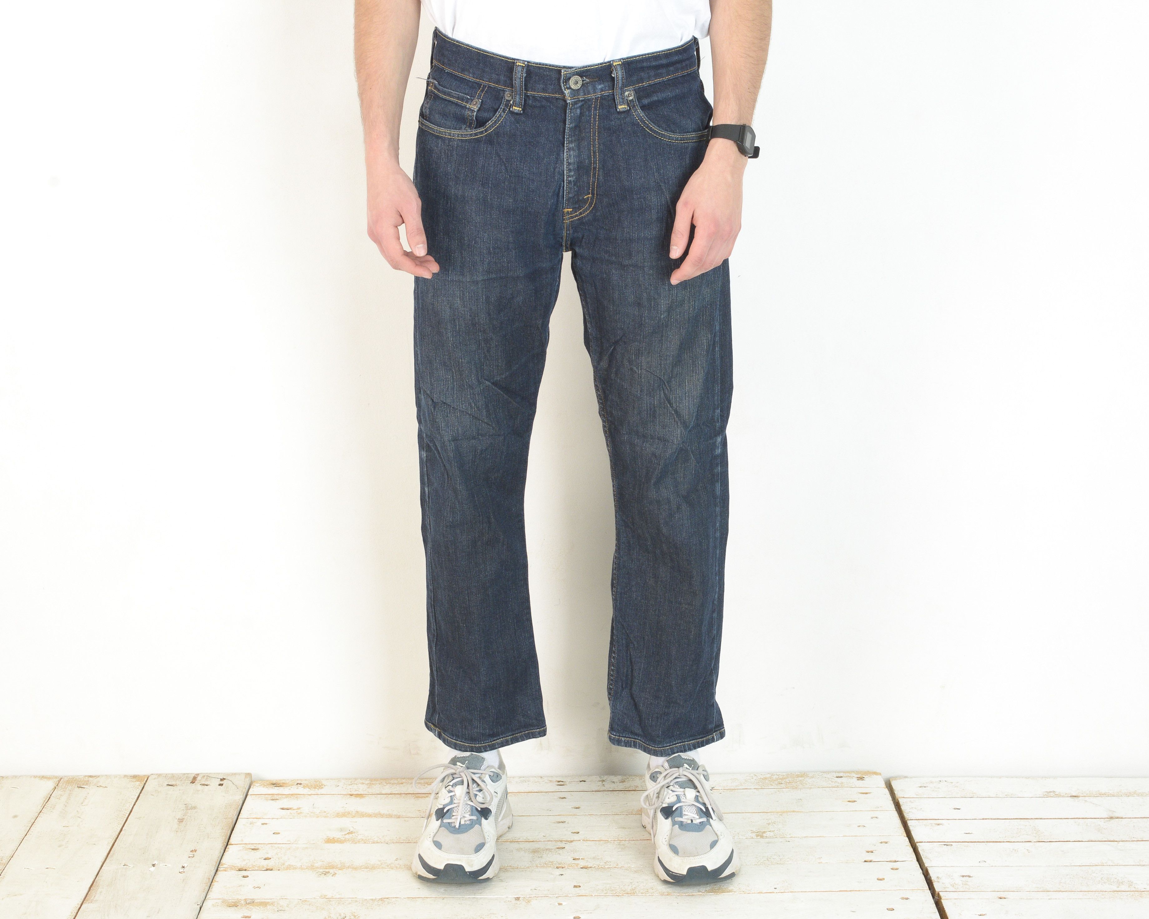 Levi's 505 Mens W31 L28 Regular Straight Jeans Denim Pants Trousers Size US 31 - 2 Thumbnail