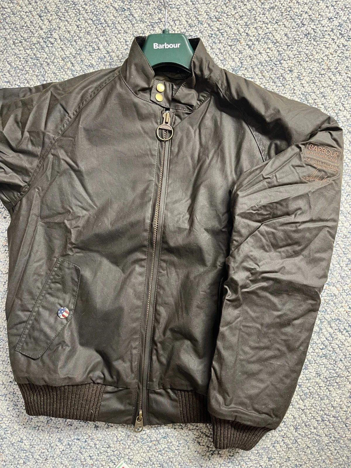 Barbour BARBOUR INTERNATIONAL STEVE MCQUEEN MERCHANT WAX JACKET Size US L / EU 52-54 / 3 - 3 Thumbnail