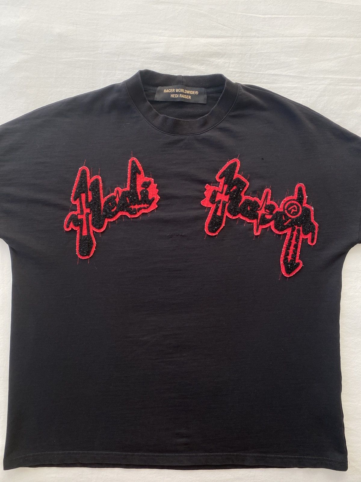 Racer Worldwide Racer Worldwide x Hedi Raiser Black T-Shirt Size US L / EU 52-54 / 3 - 4 Thumbnail