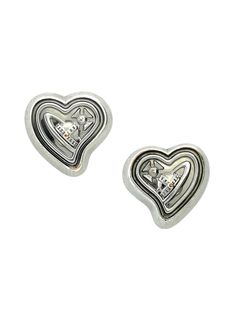 Vivienne Westwood Heart-Shaped Stud Earrings