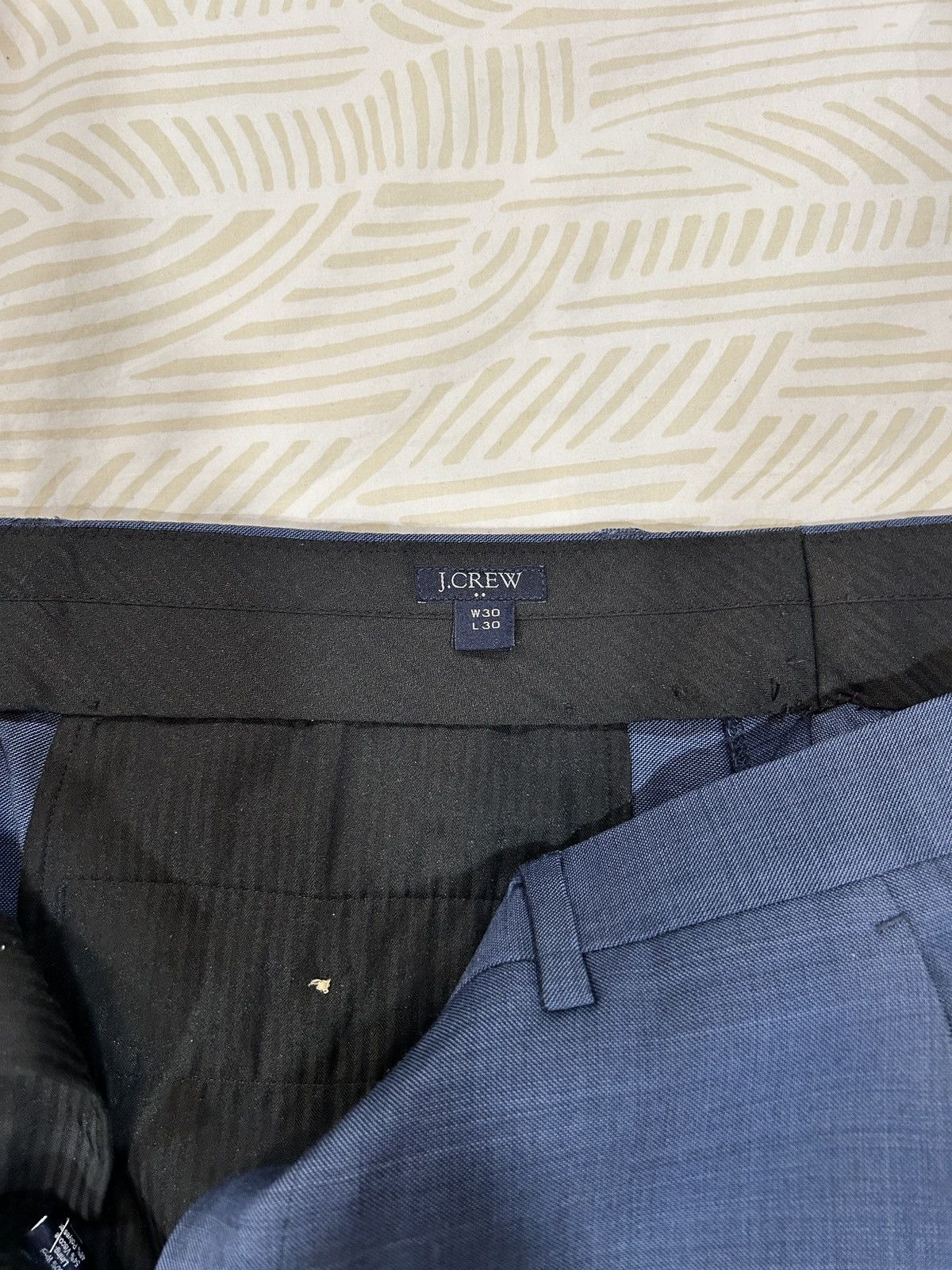 J.Crew J.crew blue suit pants Size 36S - 3 Thumbnail
