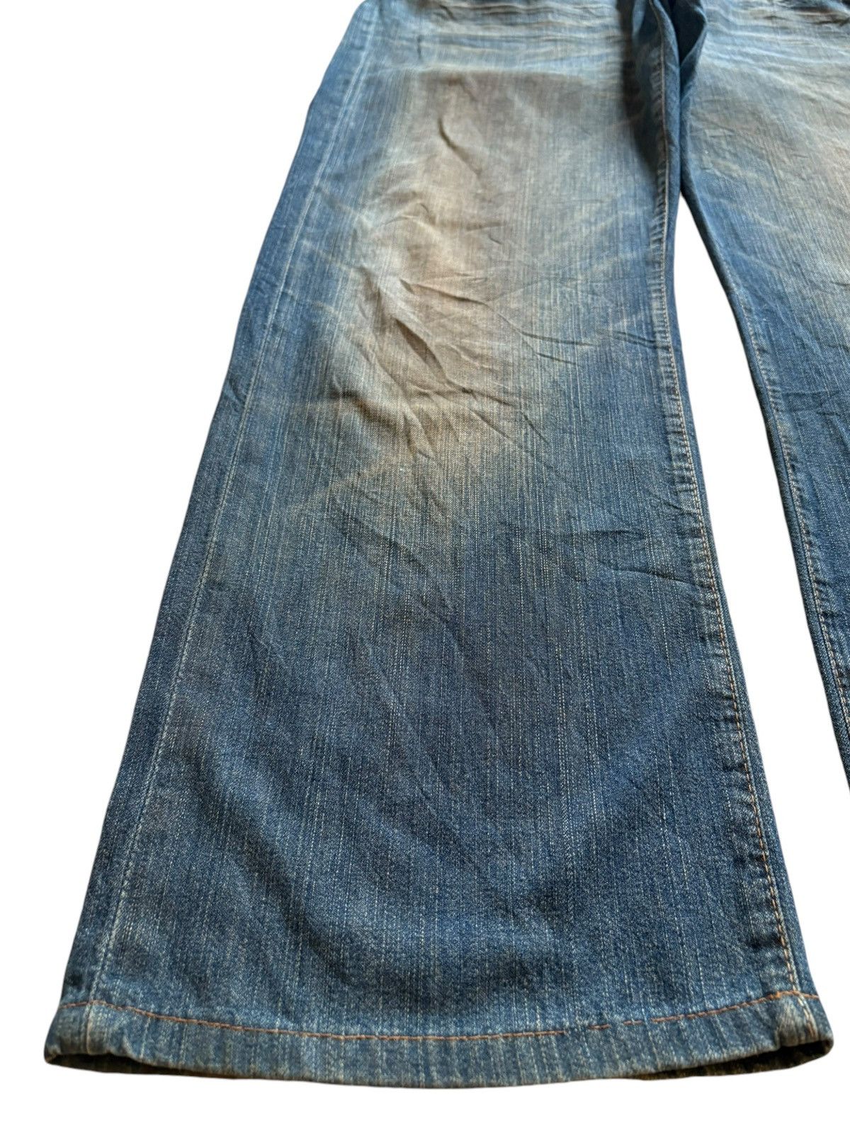 Replay Vintage Replay Rusty Mud Wash Baggy Jeans Size US 33 - 6 Thumbnail