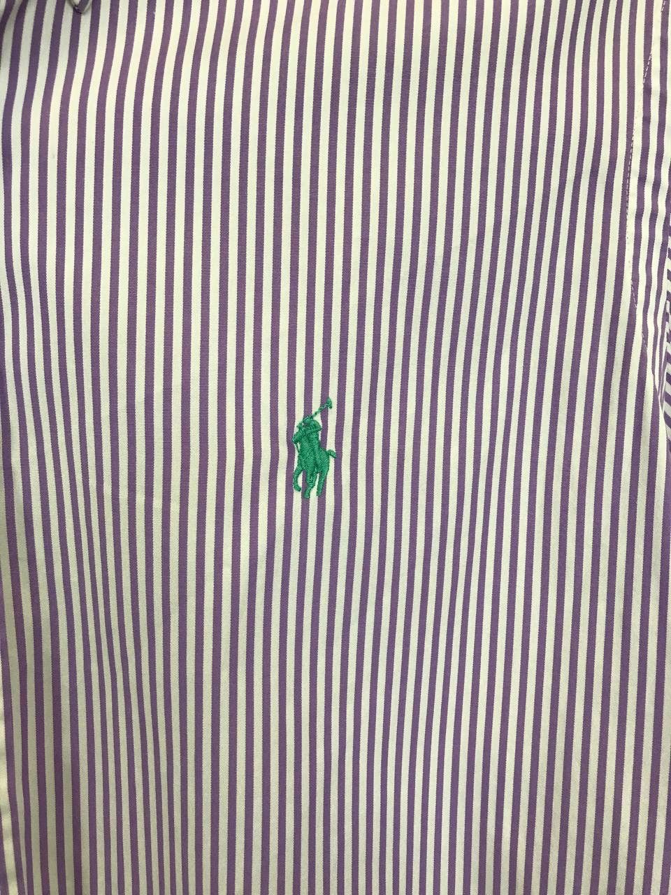 Polo Ralph Lauren Polo Ralph Lauren vintage designer logo striped shirt Size US M / EU 48-50 / 2 - 3 Thumbnail